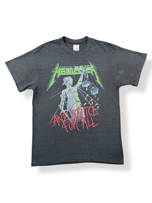 Front of Vintage Metallica "And Justice For All" 88-89 Tour Tee SZ M