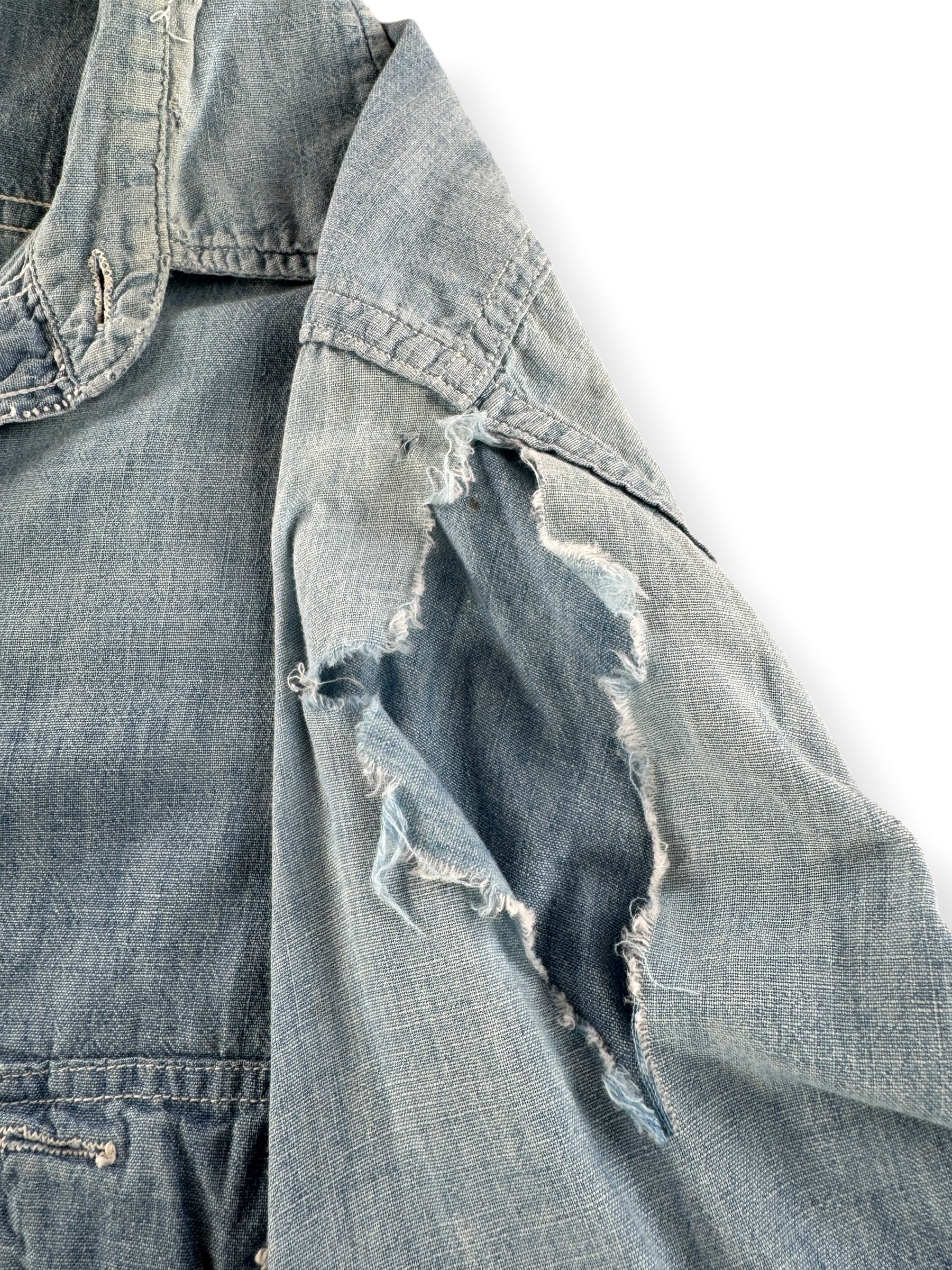 Rip on Vintage Big Buck Chambray Work Shirt SZ M