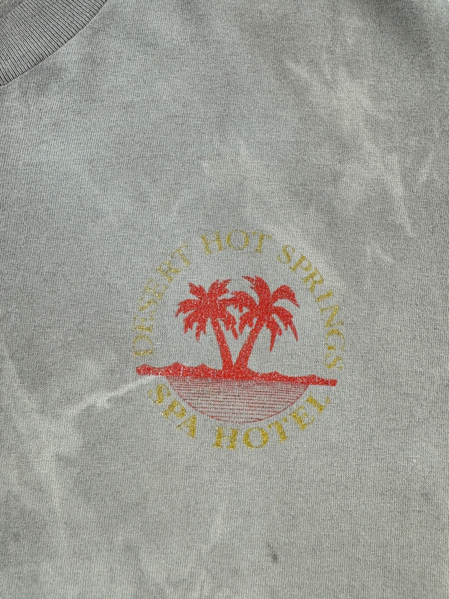 Graphic of Vintage Desert Hot Springs Thrasher Tee SZ XL