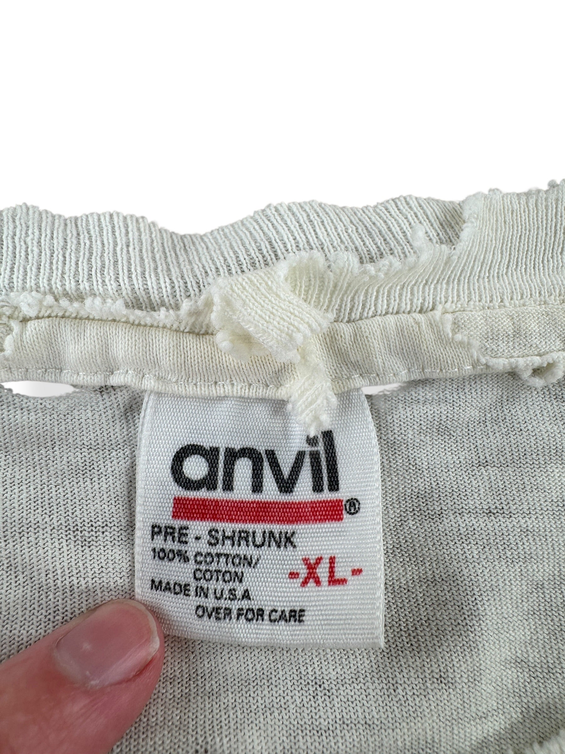 Tag on Vintage Canadian Crooner K.D. Lang Long Sleeve Thrasher Tee SZ XL