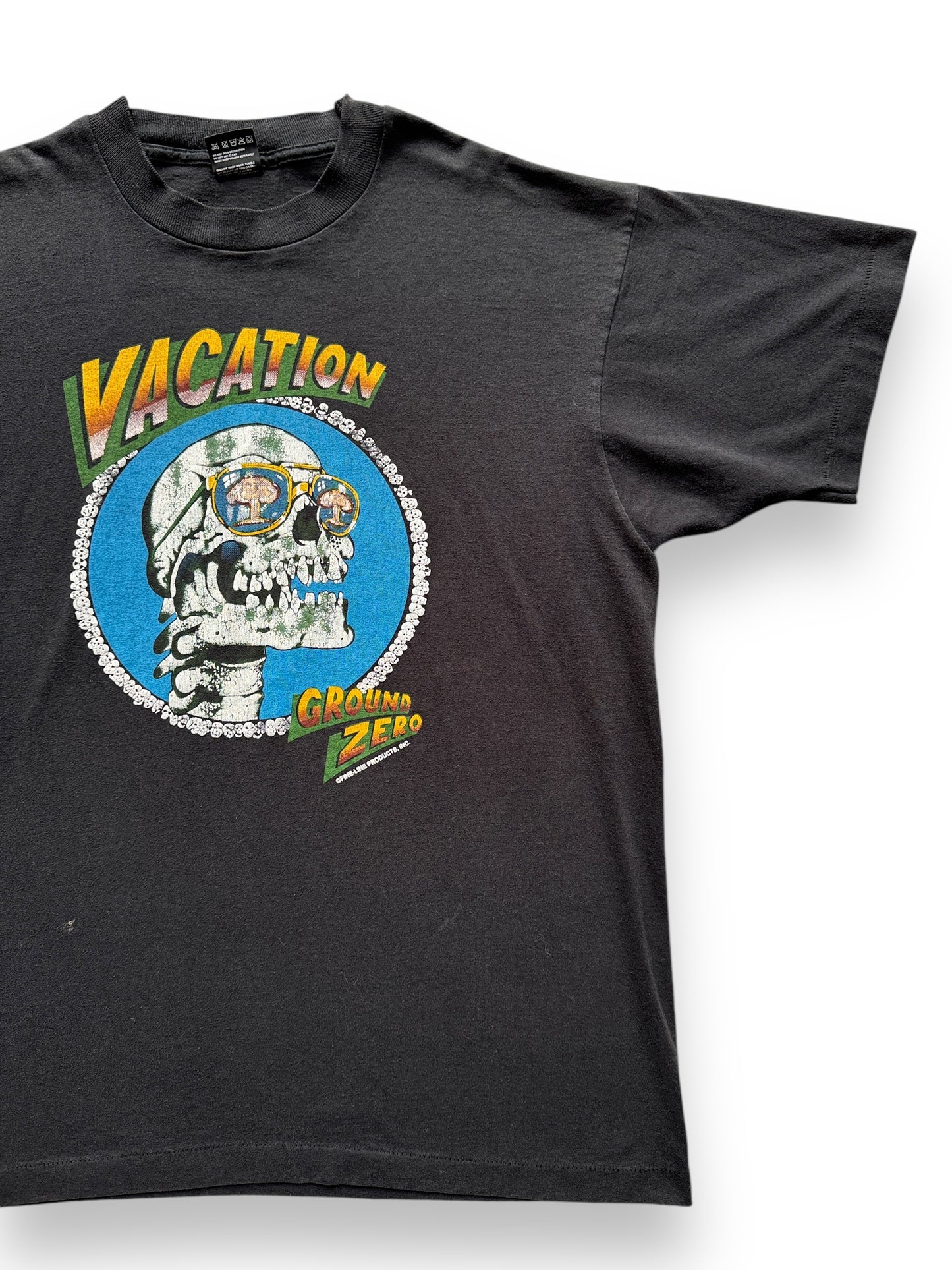 front left of Vintage Vacation Ground Zero Tee SZ XL