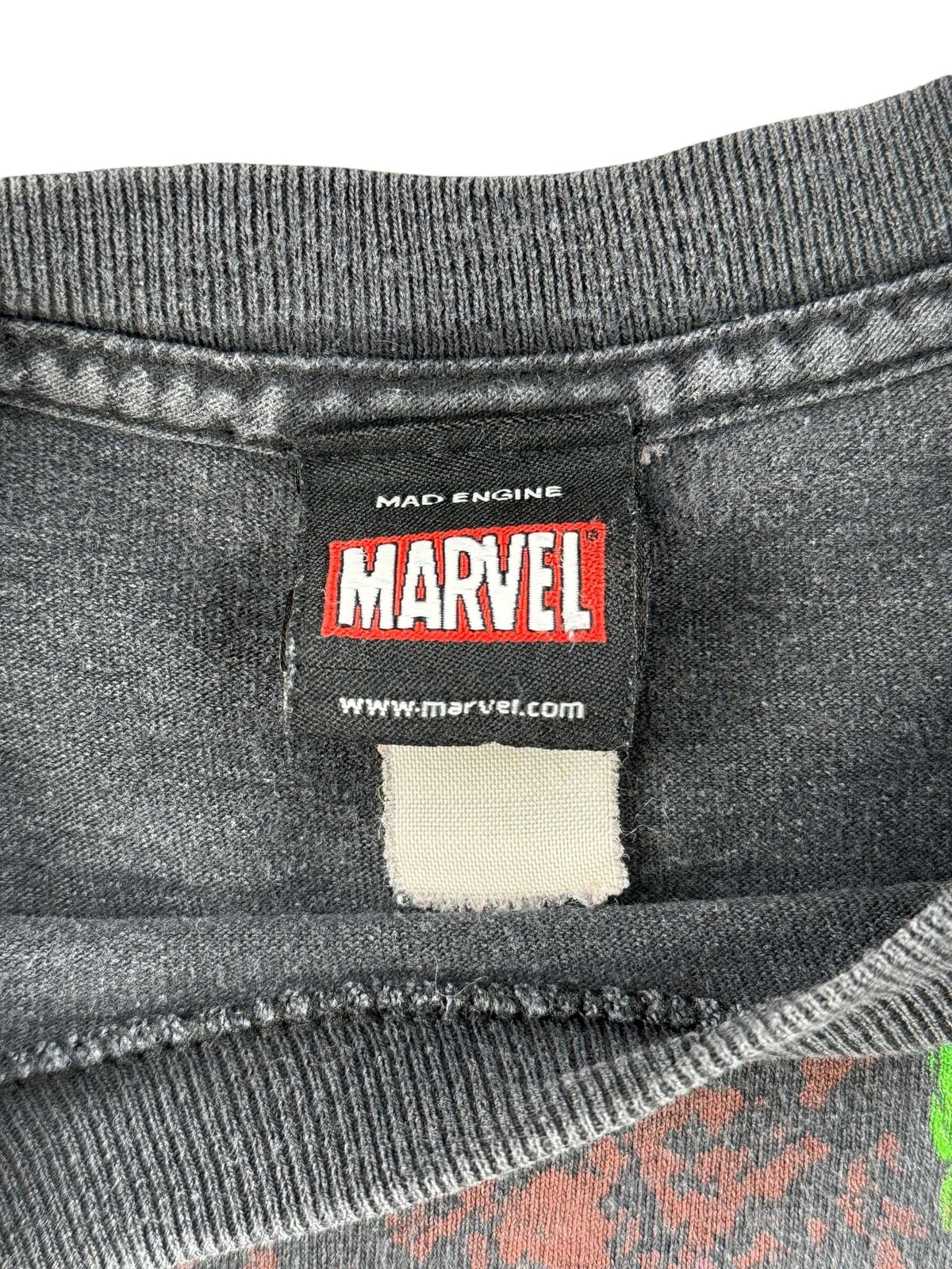 Tag on Vintage Marvel Hulk Tee SZ M