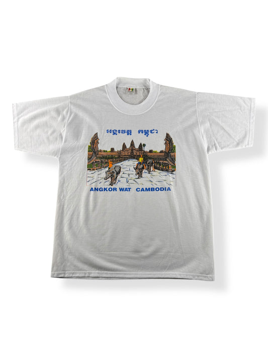 Front of Vintage Angkor Wat Souvenir Tee SZ L