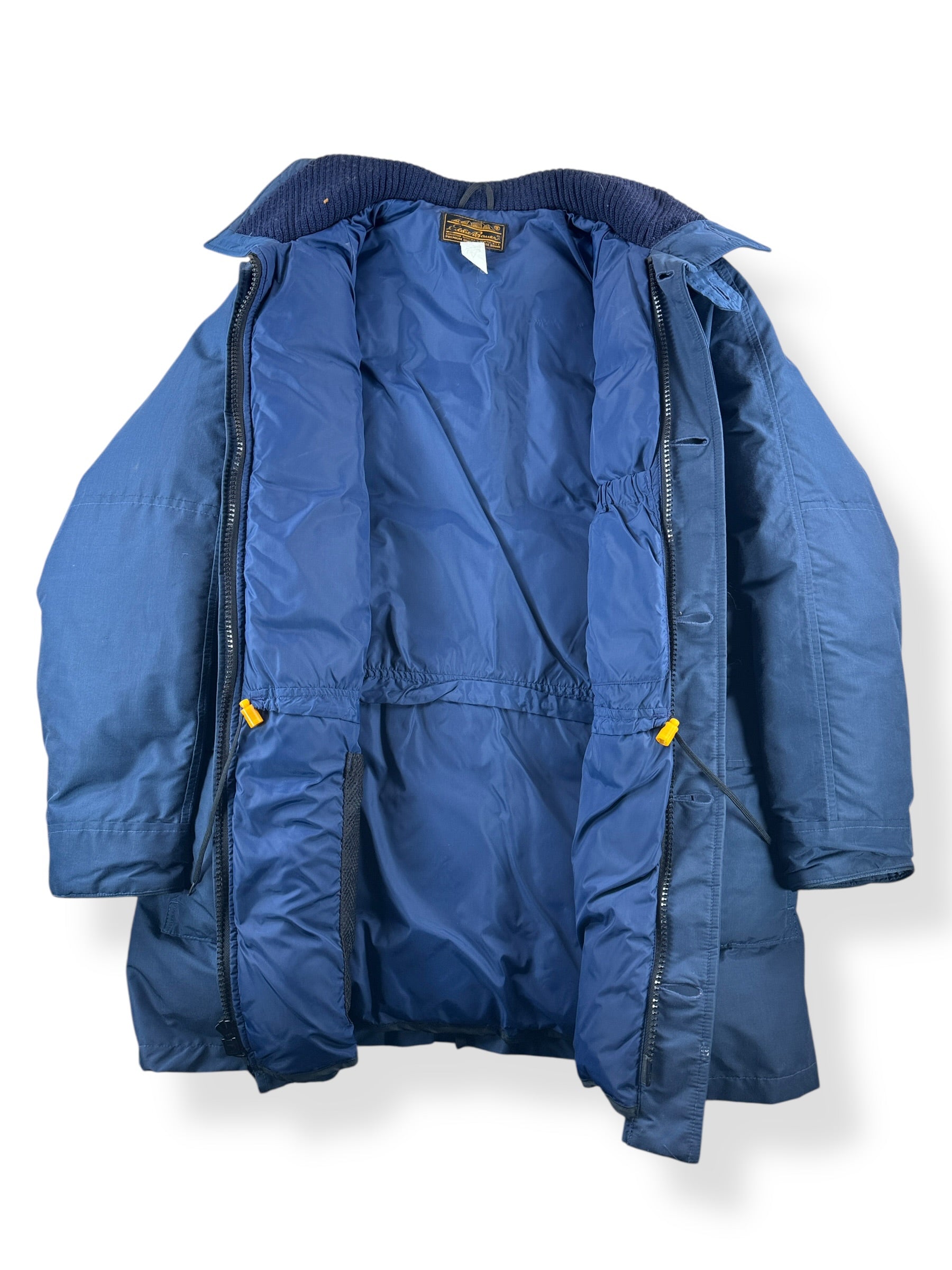Inside of Vintage 80s Eddie Bauer Parka SZ XL