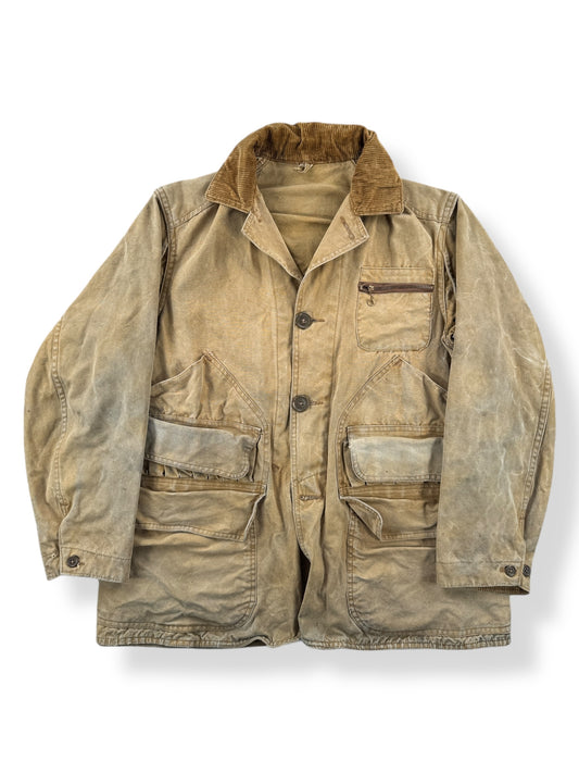 Front of Vintage Sears Field Master Hunting Jacket SZ L