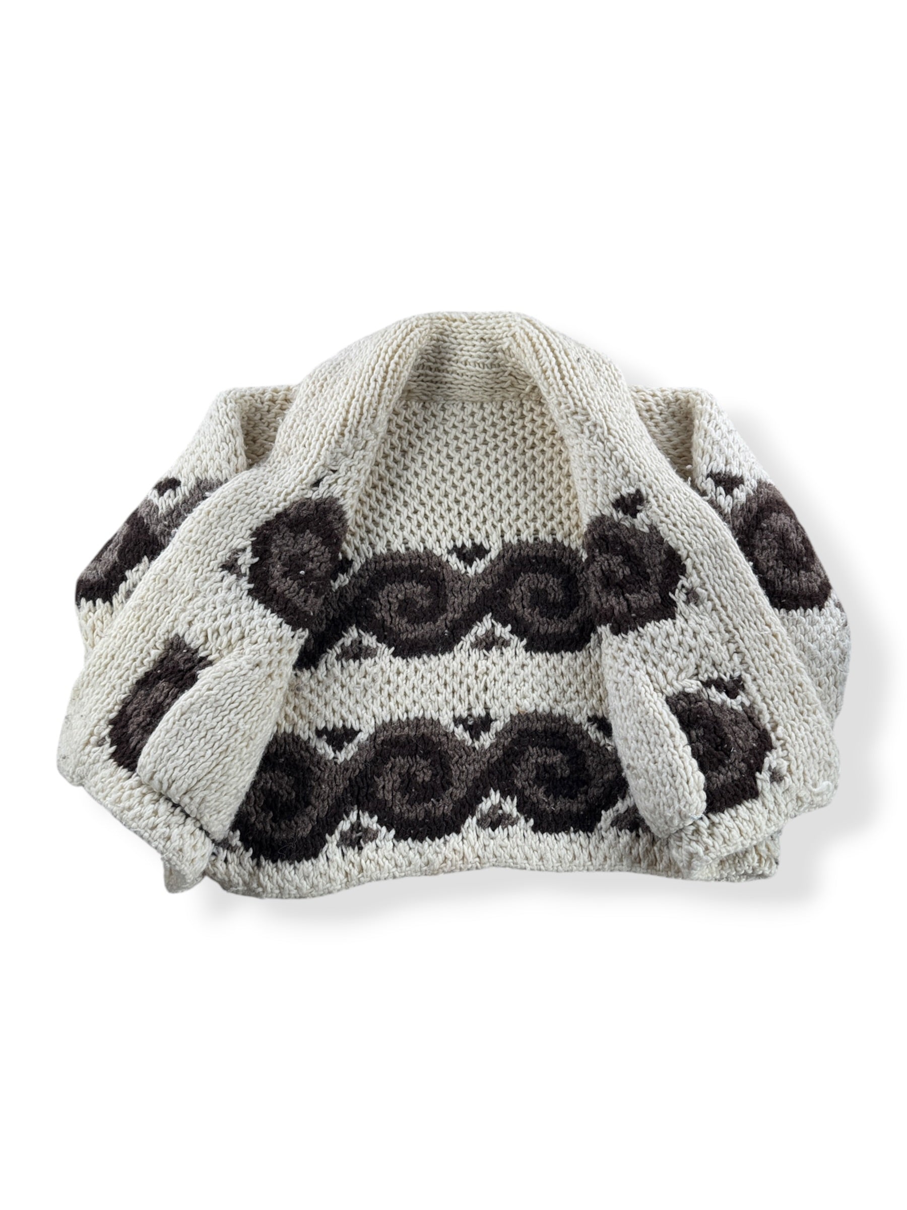 Inside of Vintage Knit Sweater SZ XL