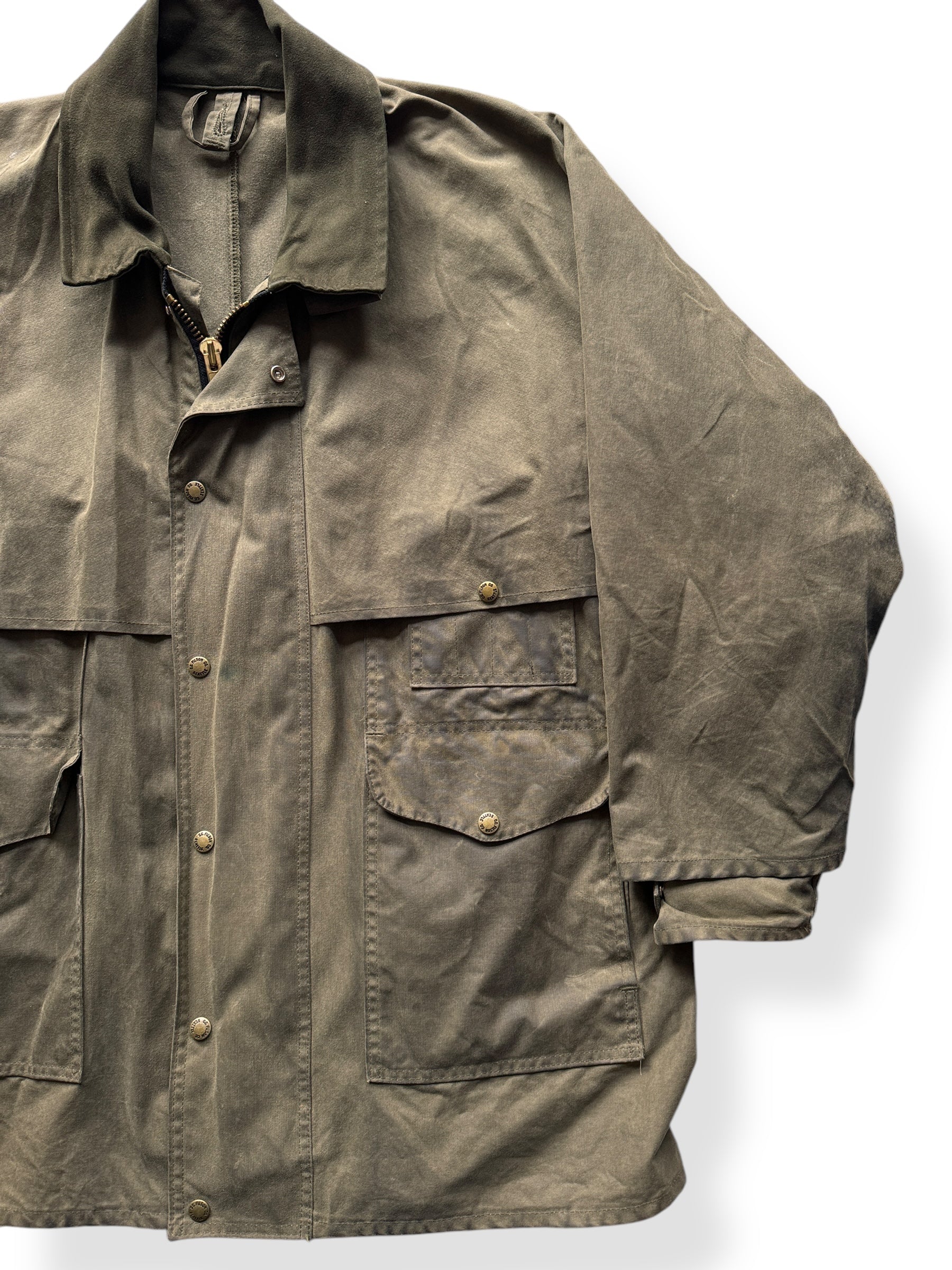 Front Left of Filson Shelter Cloth Packer SZ XXL