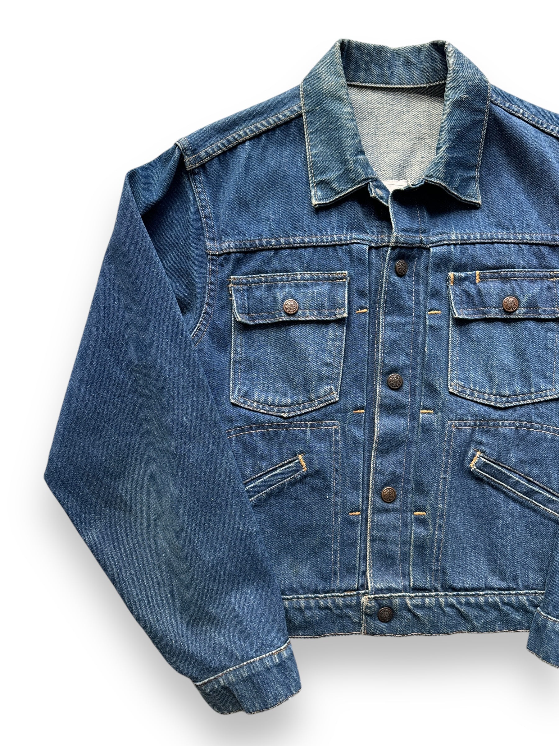 front right of Vintage Madewell Denim Jacket SZ S