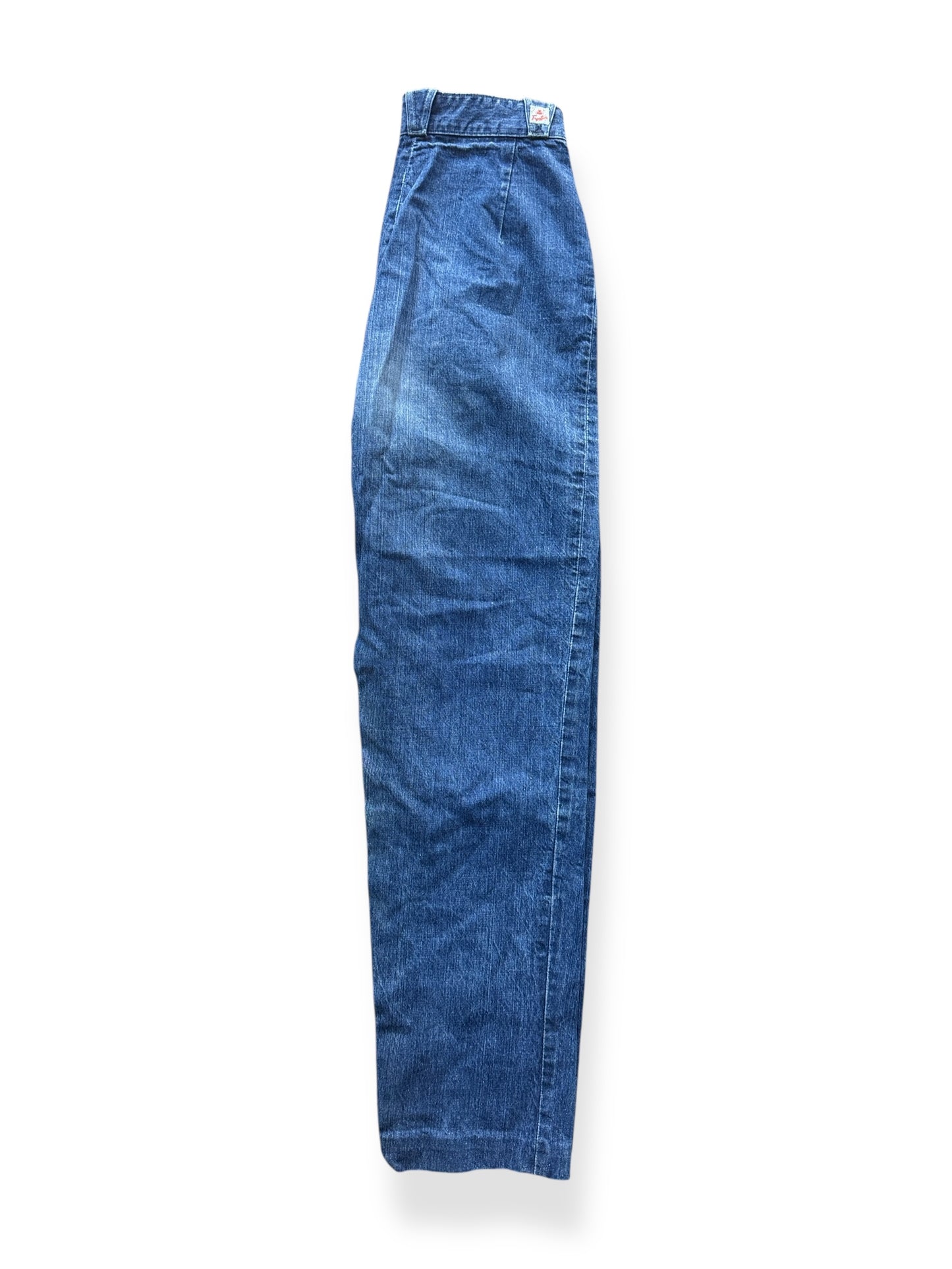 Unfolded Vintage GWG Canadian Frontier Side Zip Jeans W25