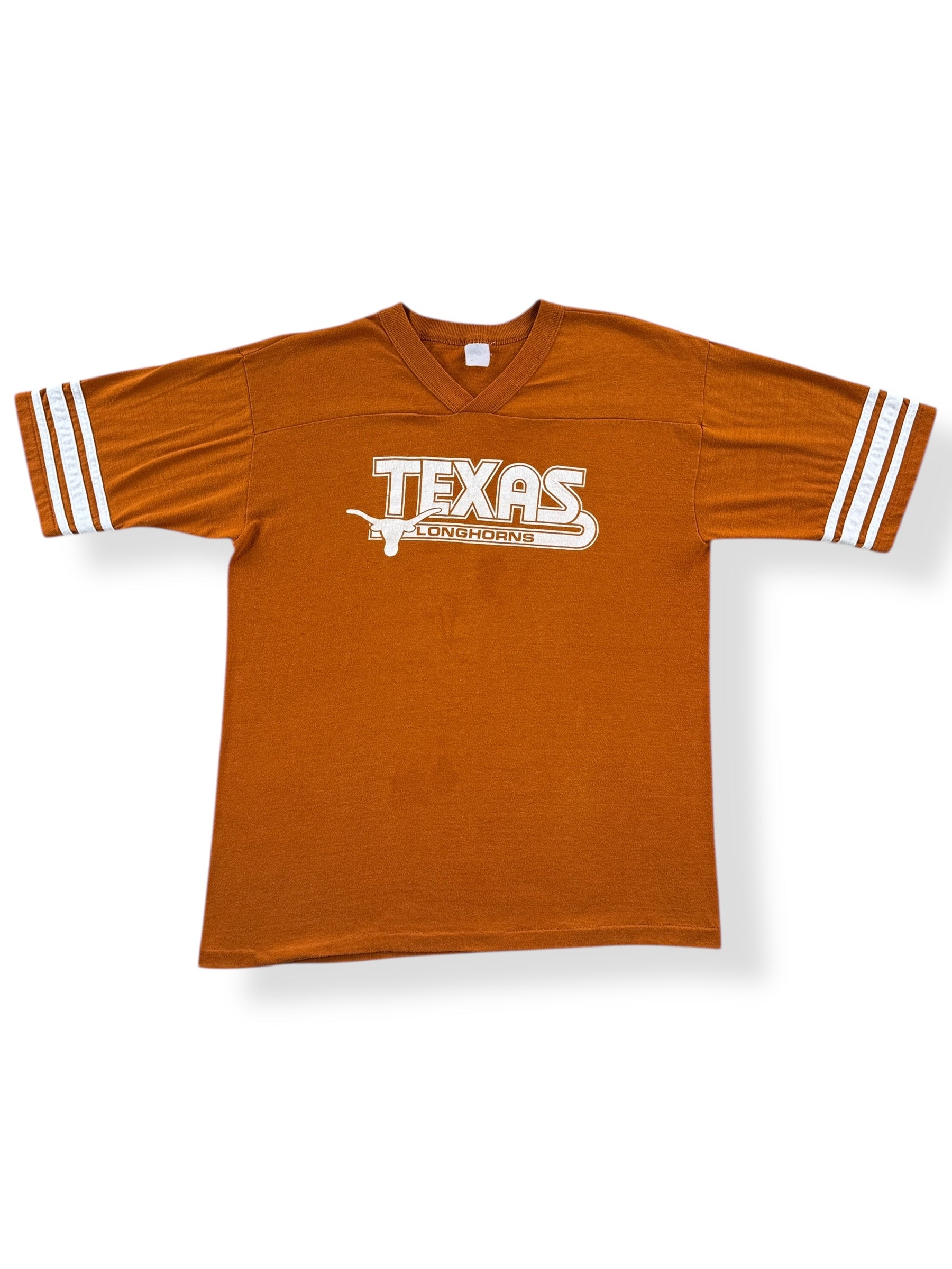Front of Vintage Texas Longhorns Jersey SZ M AS IS