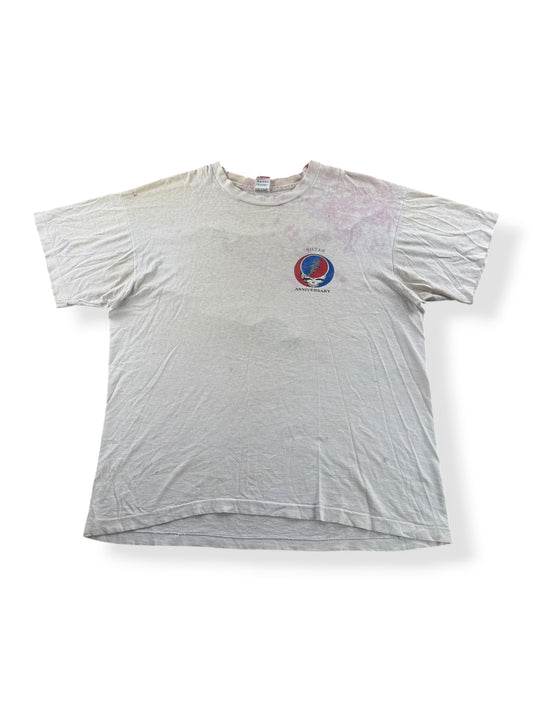 Front of Vintage '90 Spring Tour Grateful Dead Bart Simpson Thrasher Tee SZ XL