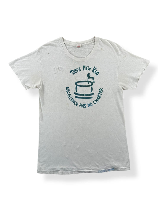 Vintage Repaired 70s Tappa New Keg Tee SZ S