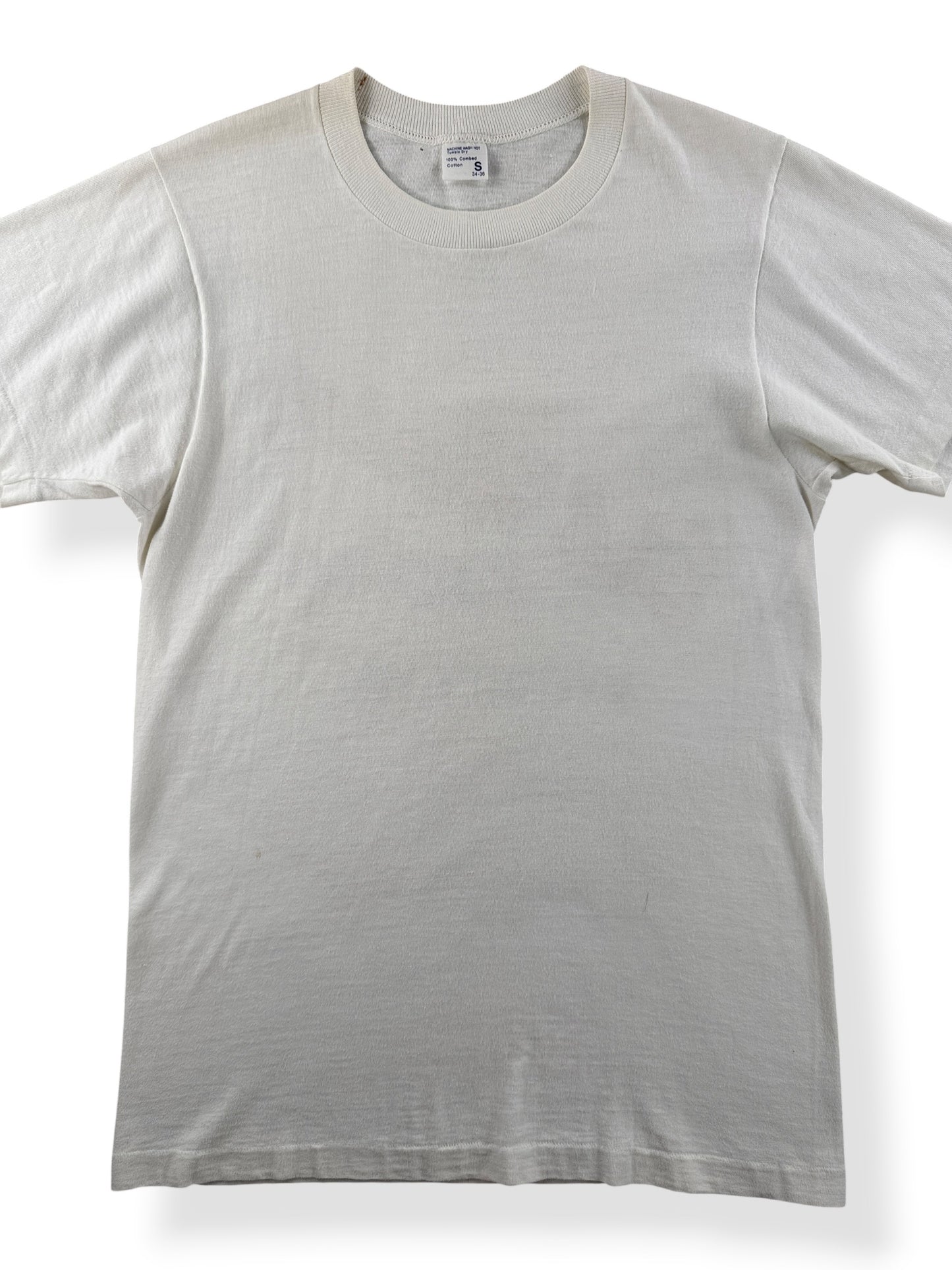 Close-up of Vintage 60s Bob Hering Racing Tee SZ S