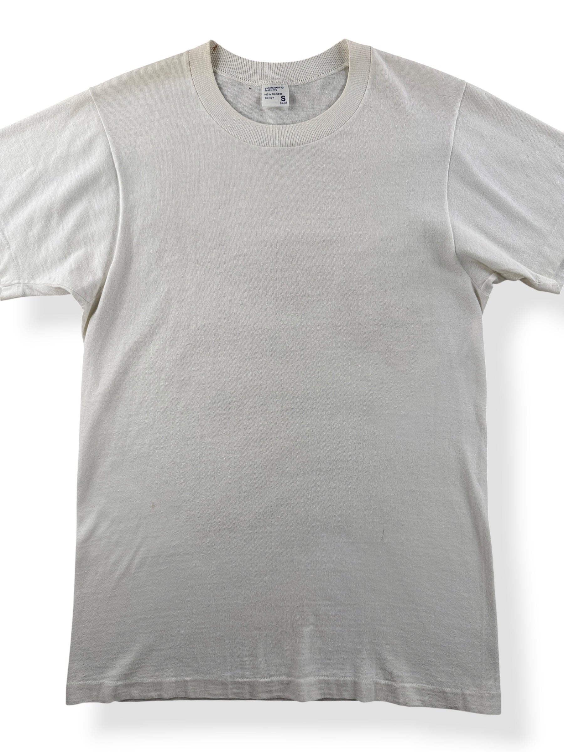 Close-up of Vintage 60s Bob Hering Racing Tee SZ S