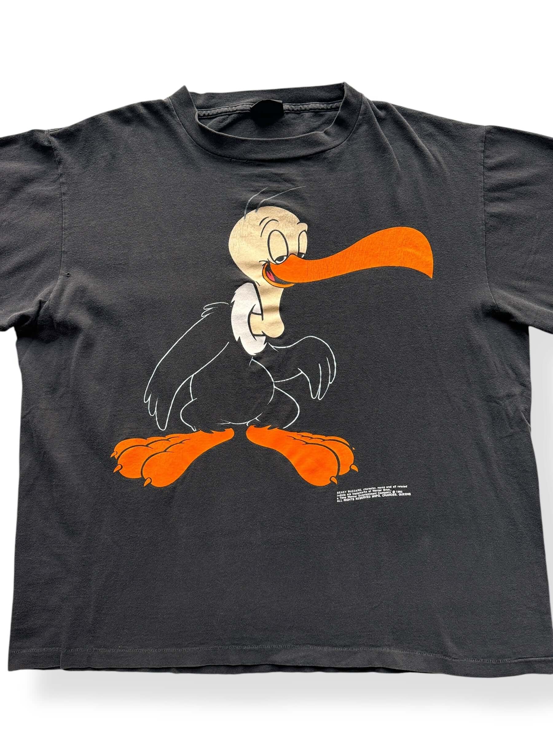 Front Close Up of Vintage Beaky Buzzard Looney Tunes Tee SZ XXL
