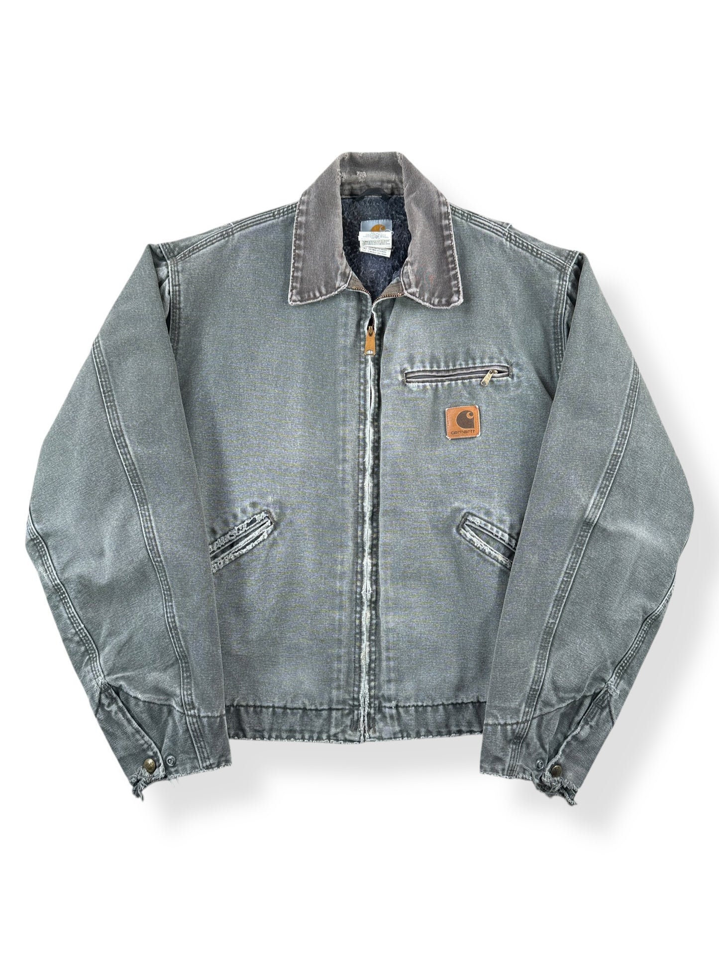 Front of Vintage Carhartt Detroit Jacket J97 MOS SZ M