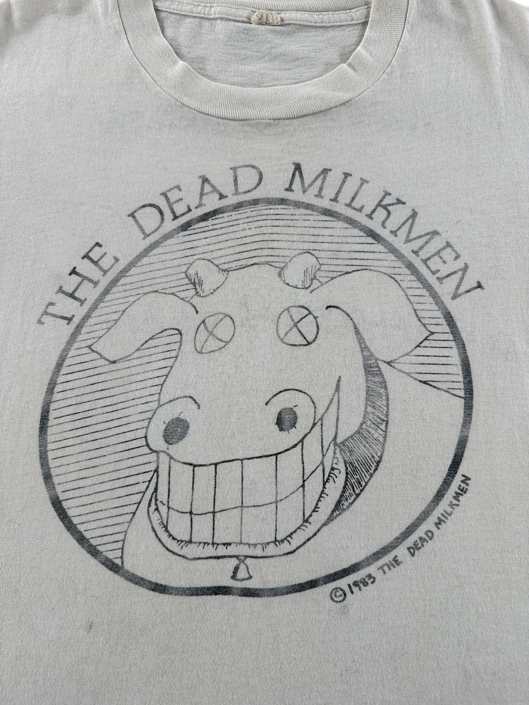 Graphic of Vintage Dead Milkmen Metaphysical Graffiti Tee SZ L