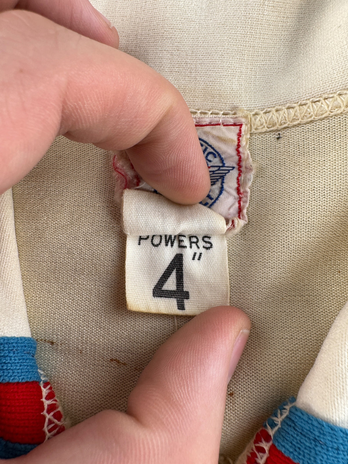 Tags on Vintage Athletic Supply Sealth Jersey SZ 44