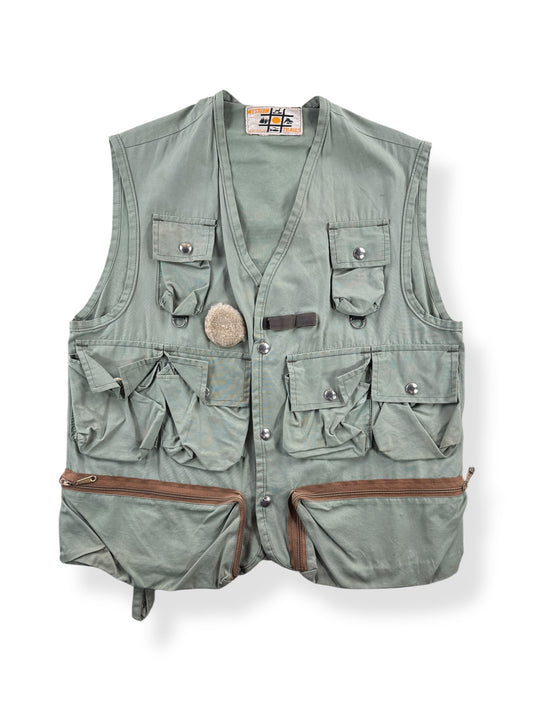 Front of Vintage 1980s Western Trails Vest SZ M