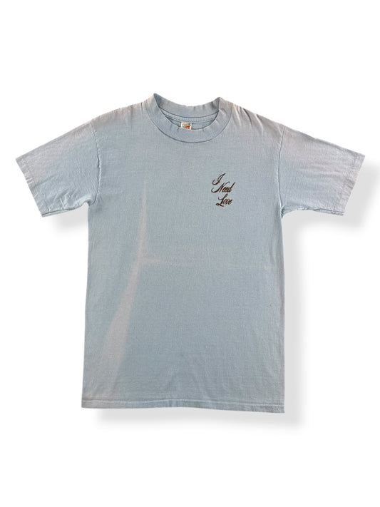 Front of Vintage 1970s I Need Love Tee SZ M (Fits S)