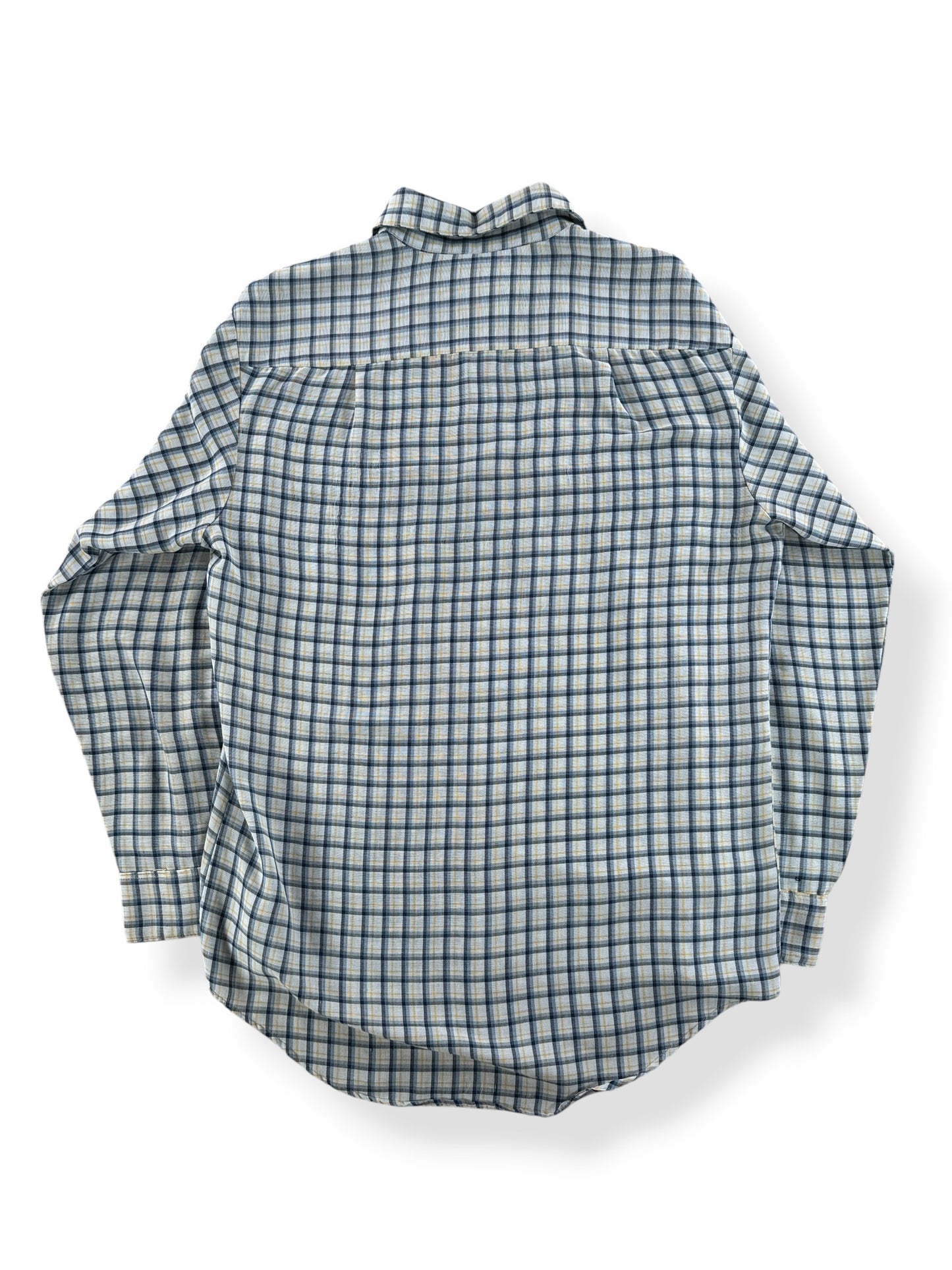 Back of Vintage JC Penney Plaid Longsleeve Shirt SZ M