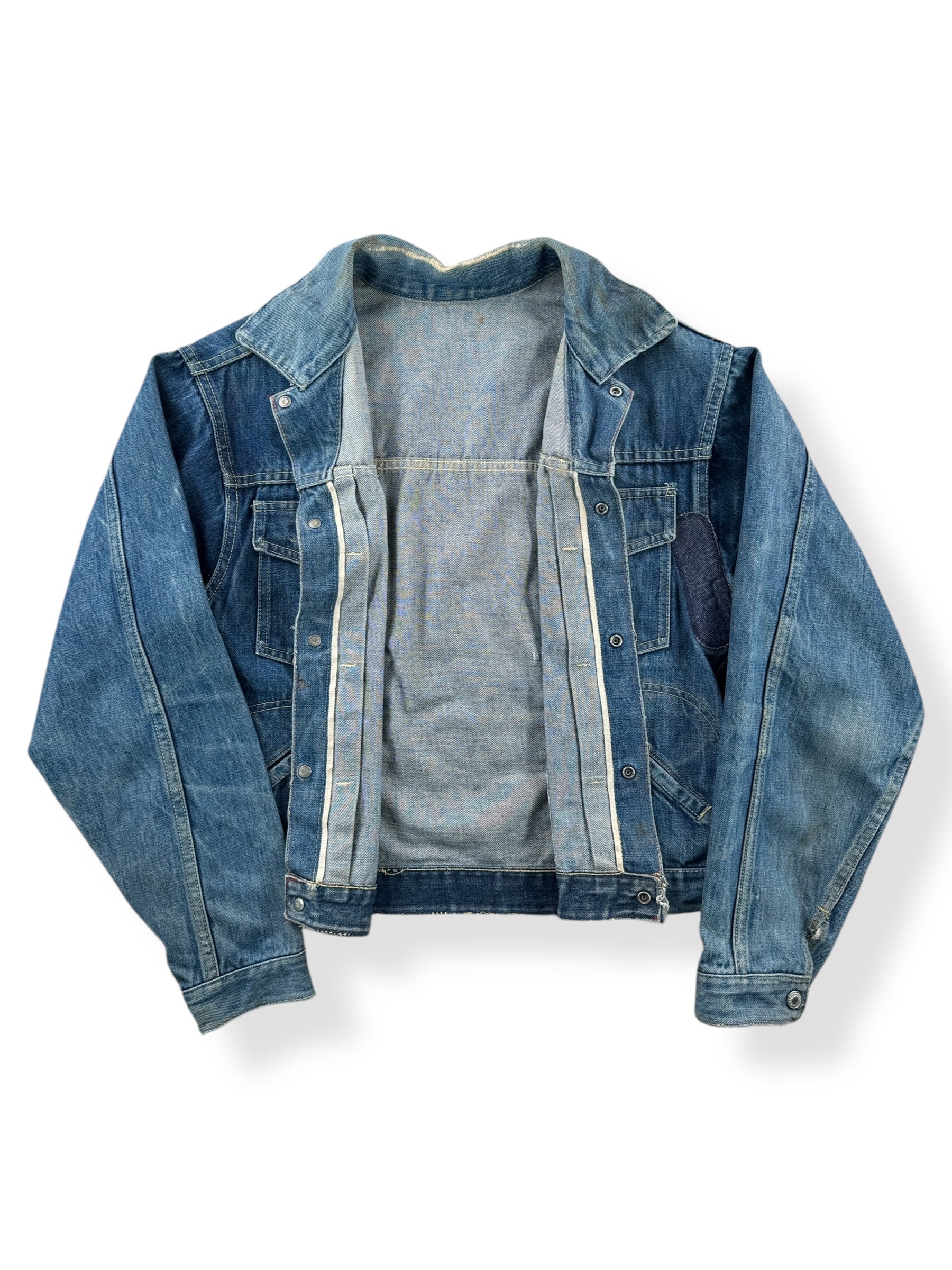 Inside of Vintage Ranchcraft Selvedge Denim Jacket SZ M