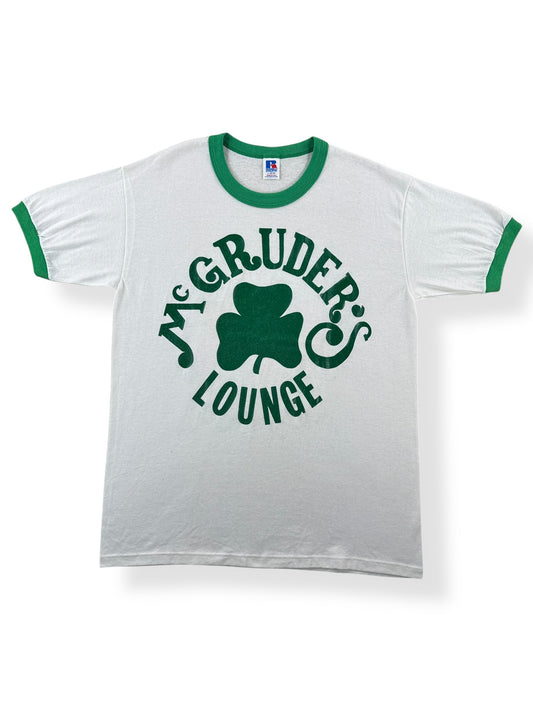 Front of Vintage McGruder's Lounge Ringer Tee SZ L (Fits M)