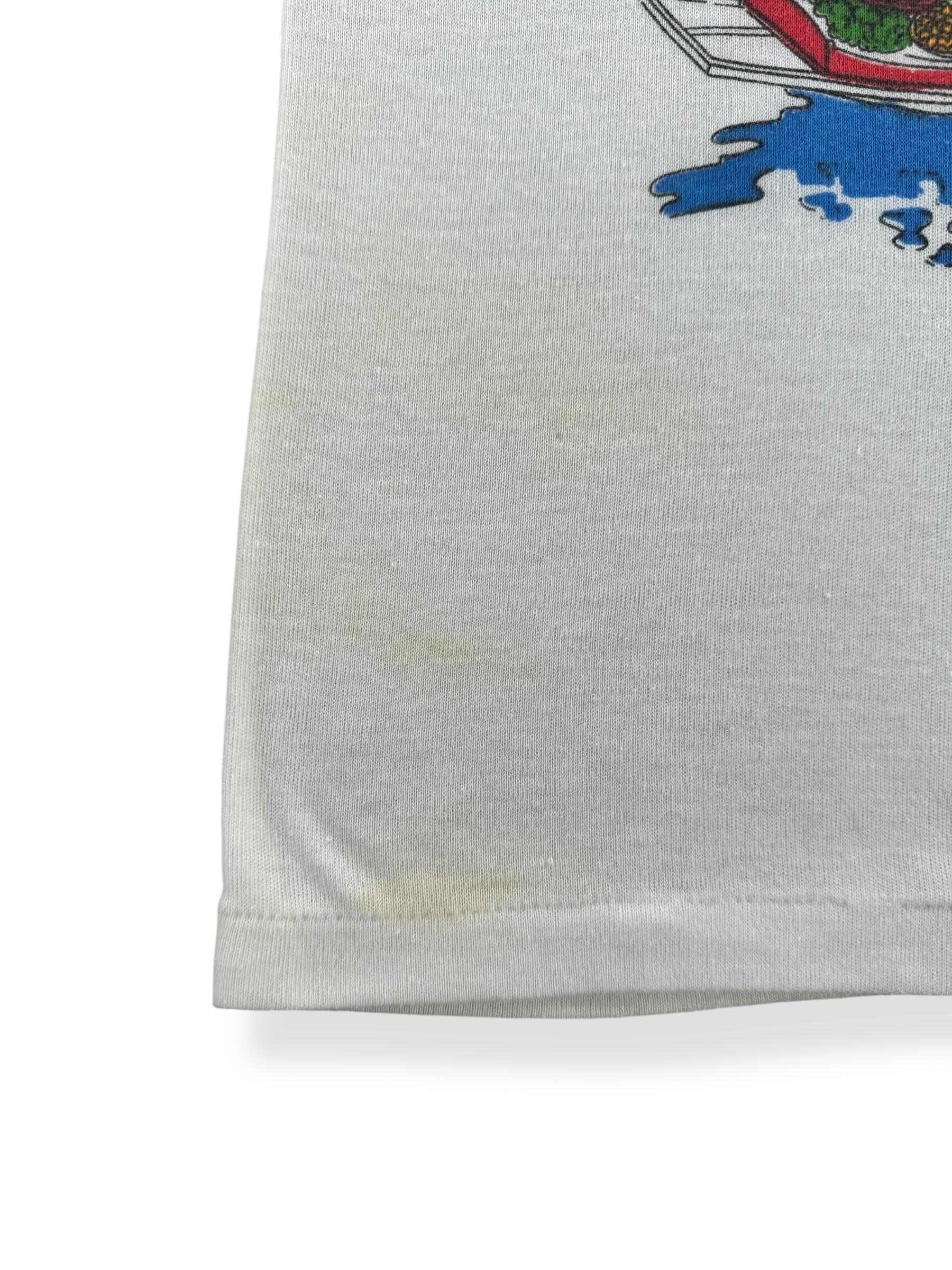 Stains on Vintage Thailand Floating Market Tee SZ XS