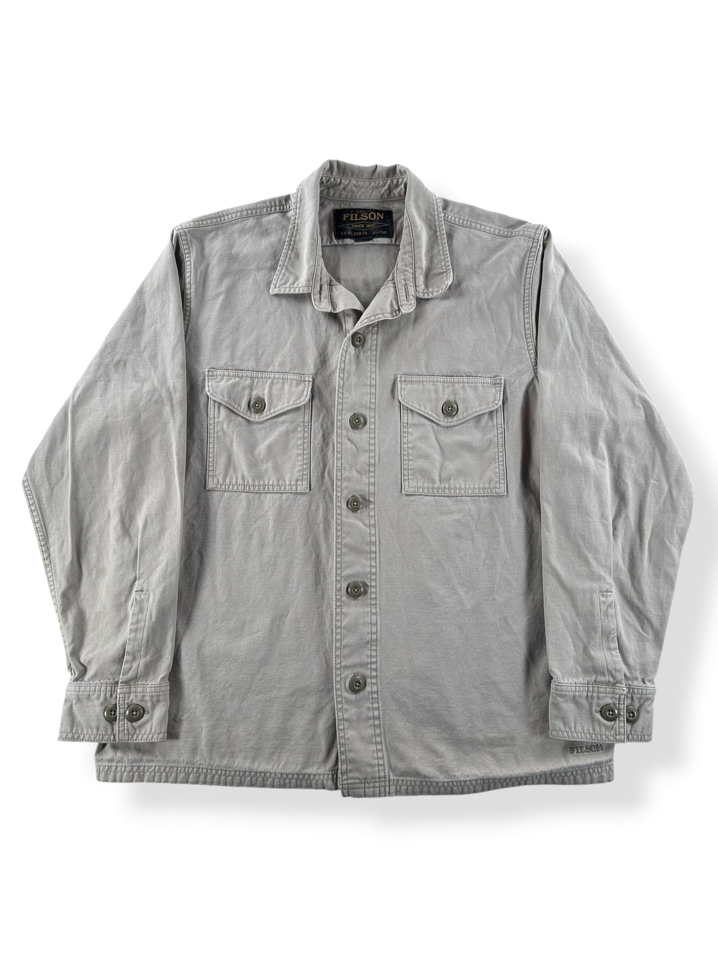 Front of Filson Field Jac Shirt SZ L