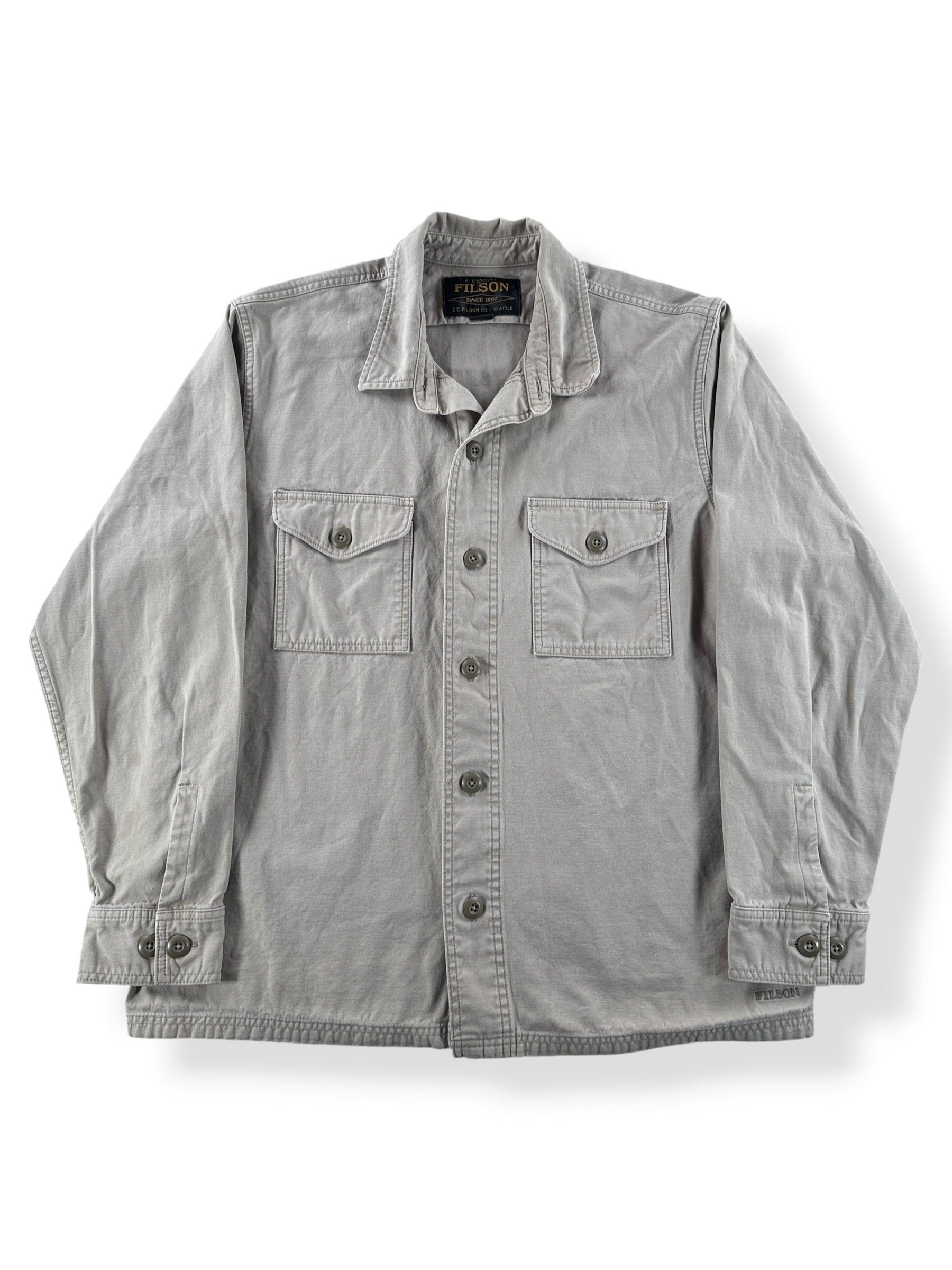 Front of Filson Field Jac Shirt SZ L