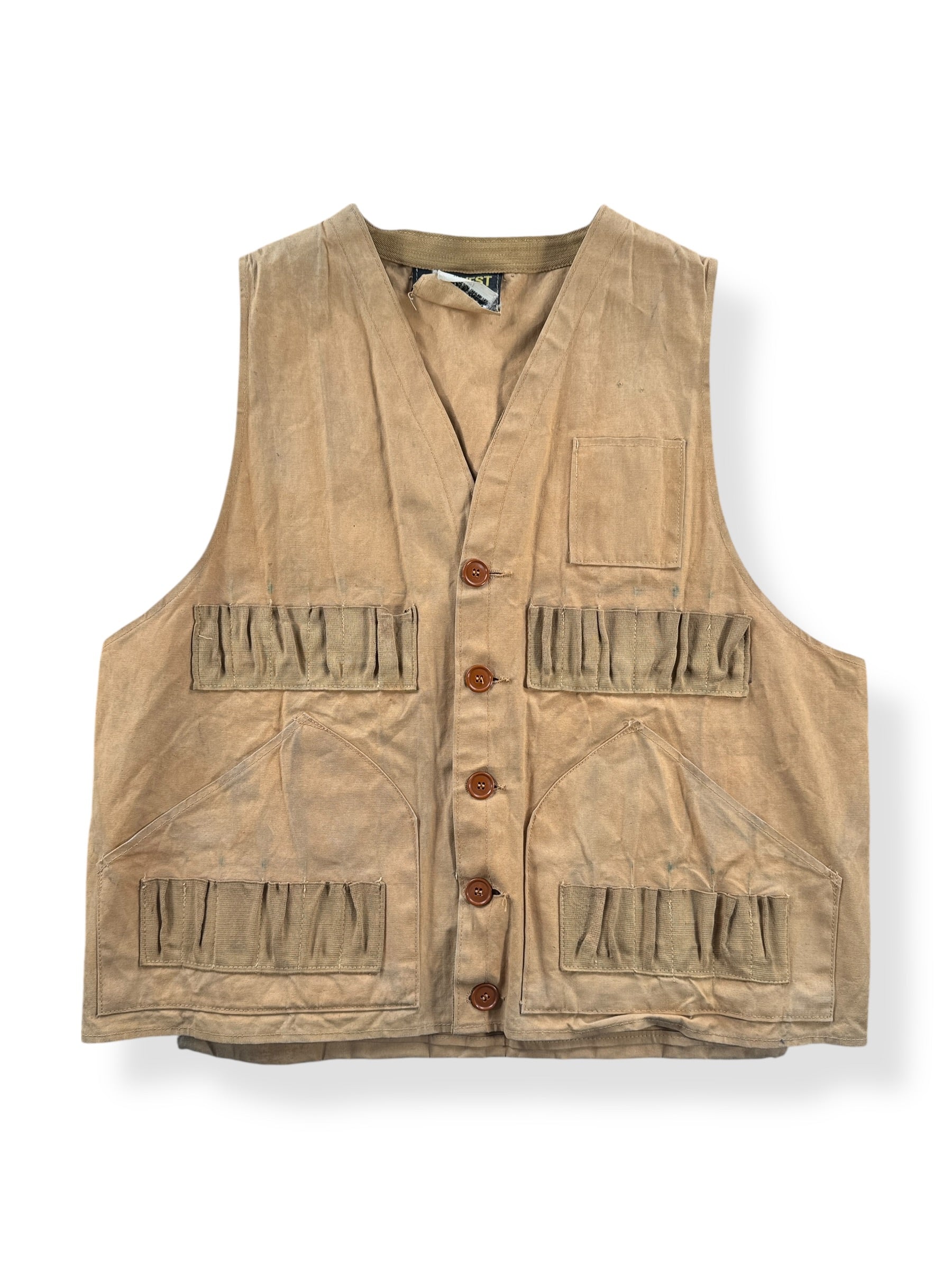 Front of Vintage Udisco Made in Japan Game Vest SZ M