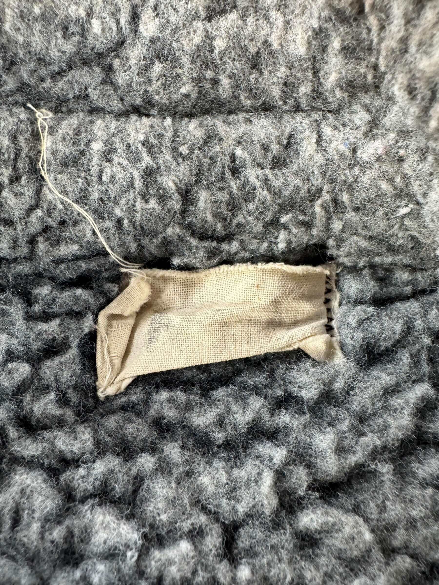 Label on Vintage Civilian N-1 SZ L