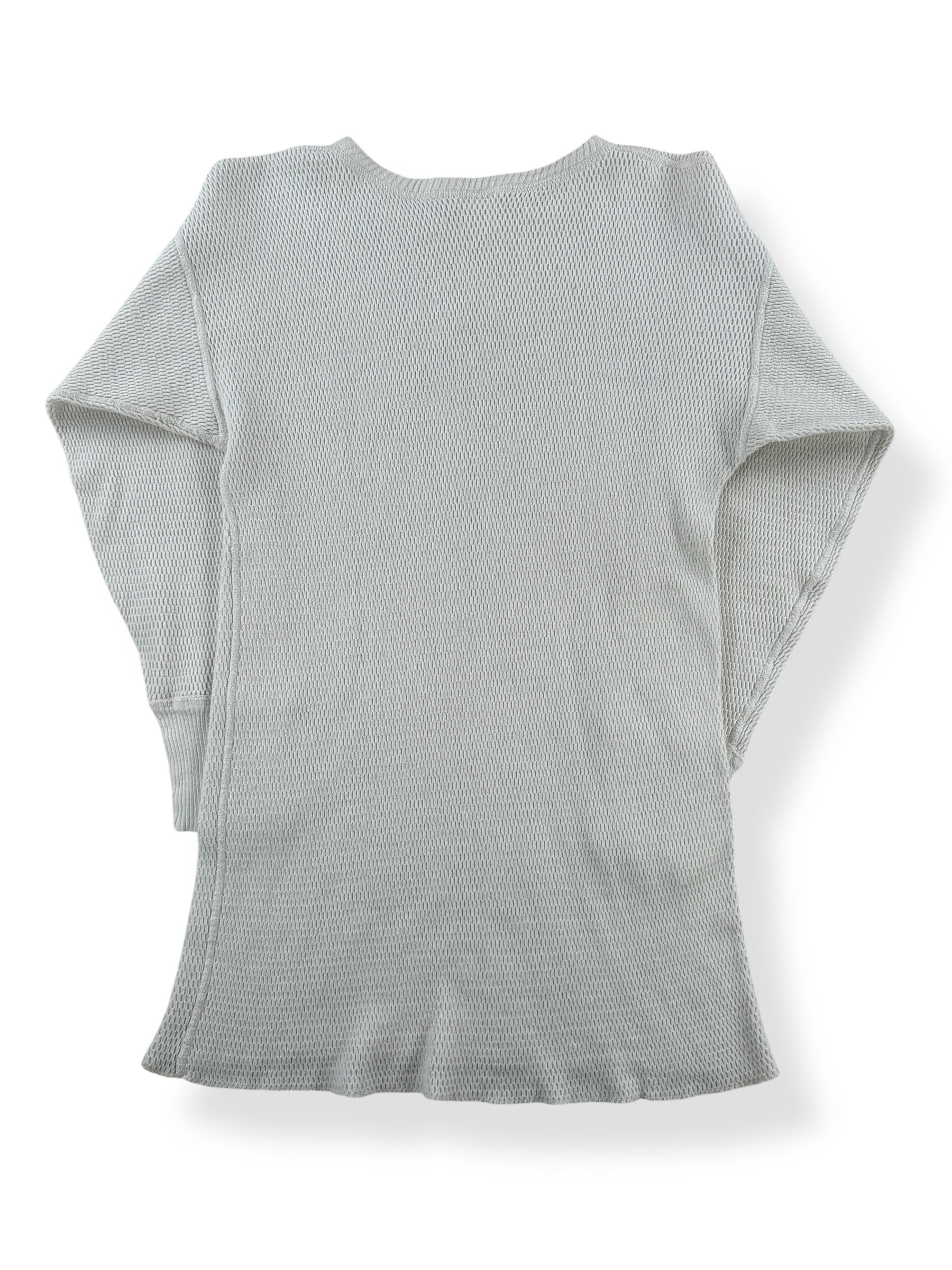 Back of Vintage 100% Cotton Waffle Thermal SZ S