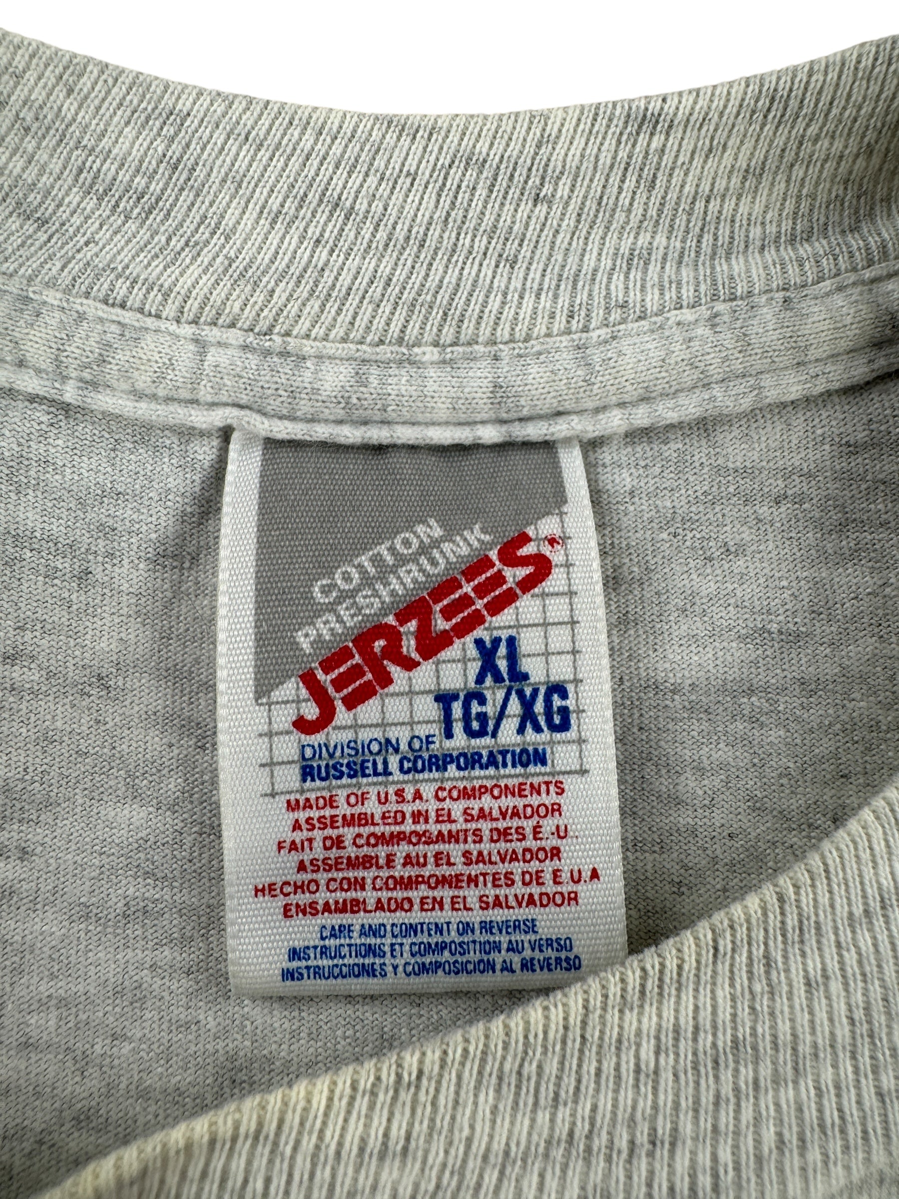 Tag on Vintage Haledon Grill Texas Wieners Tee SZ XL