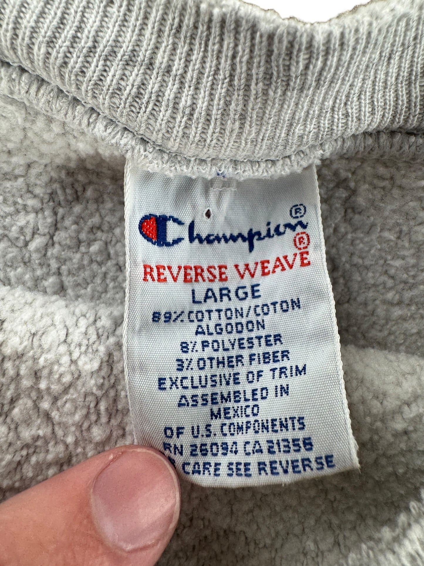 Vintage Champion Reverse Weave New Mexico Gymnastics Crewneck SZ L (Fits M)