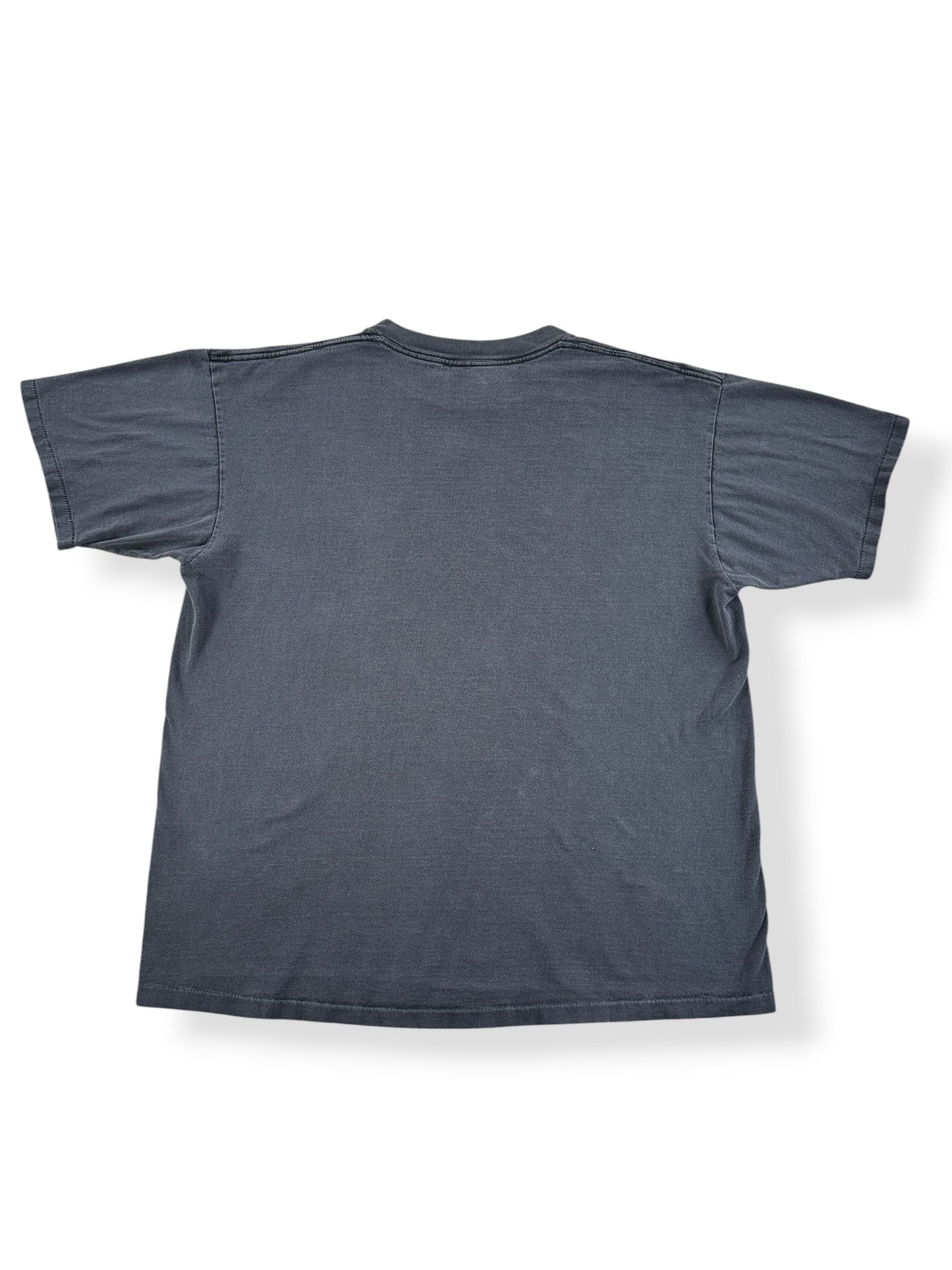 Back of Vintage Oneita Black on Black The City Seattle Tee SZ XL
