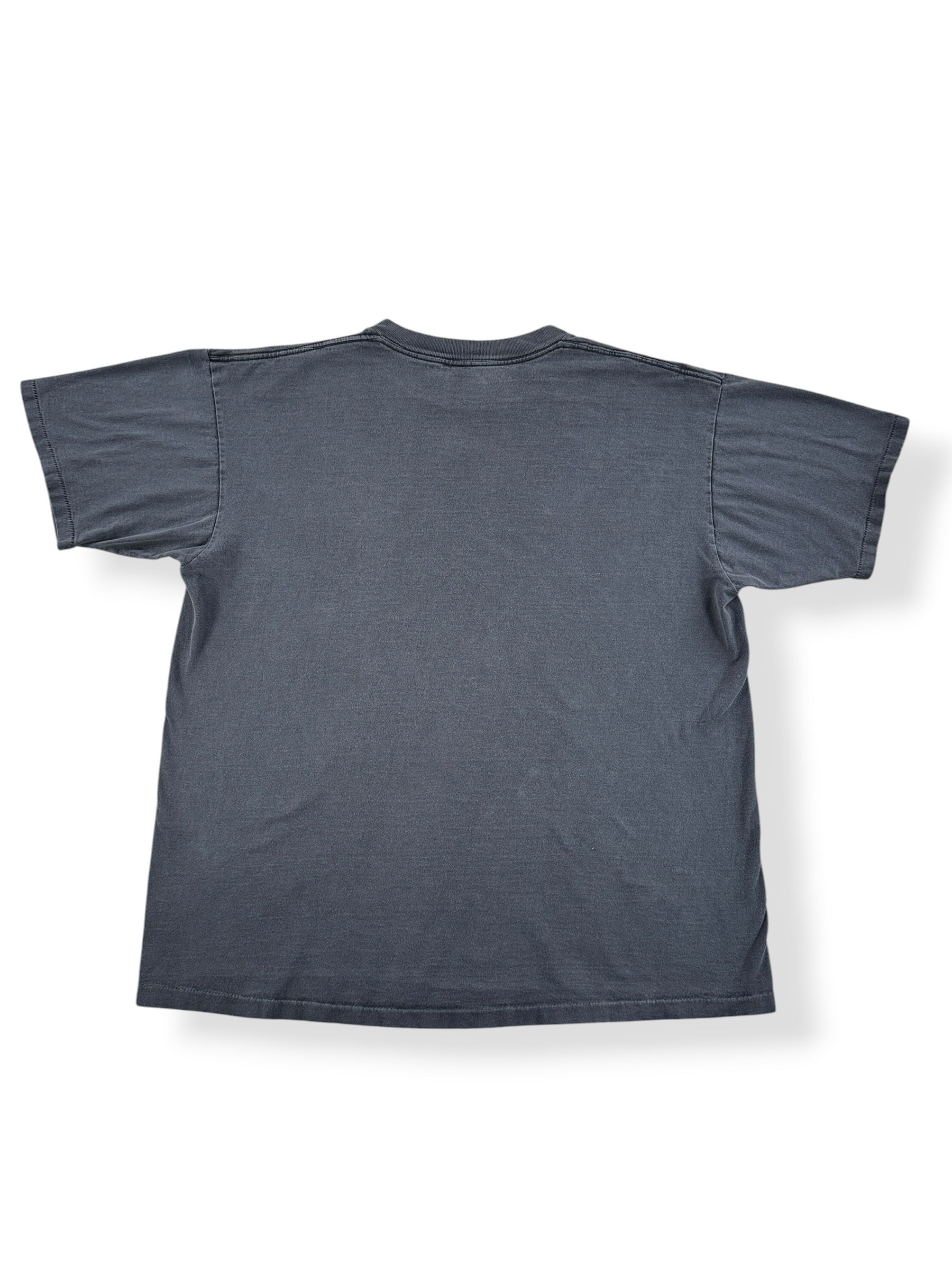 Back of Vintage Oneita Black on Black The City Seattle Tee SZ XL