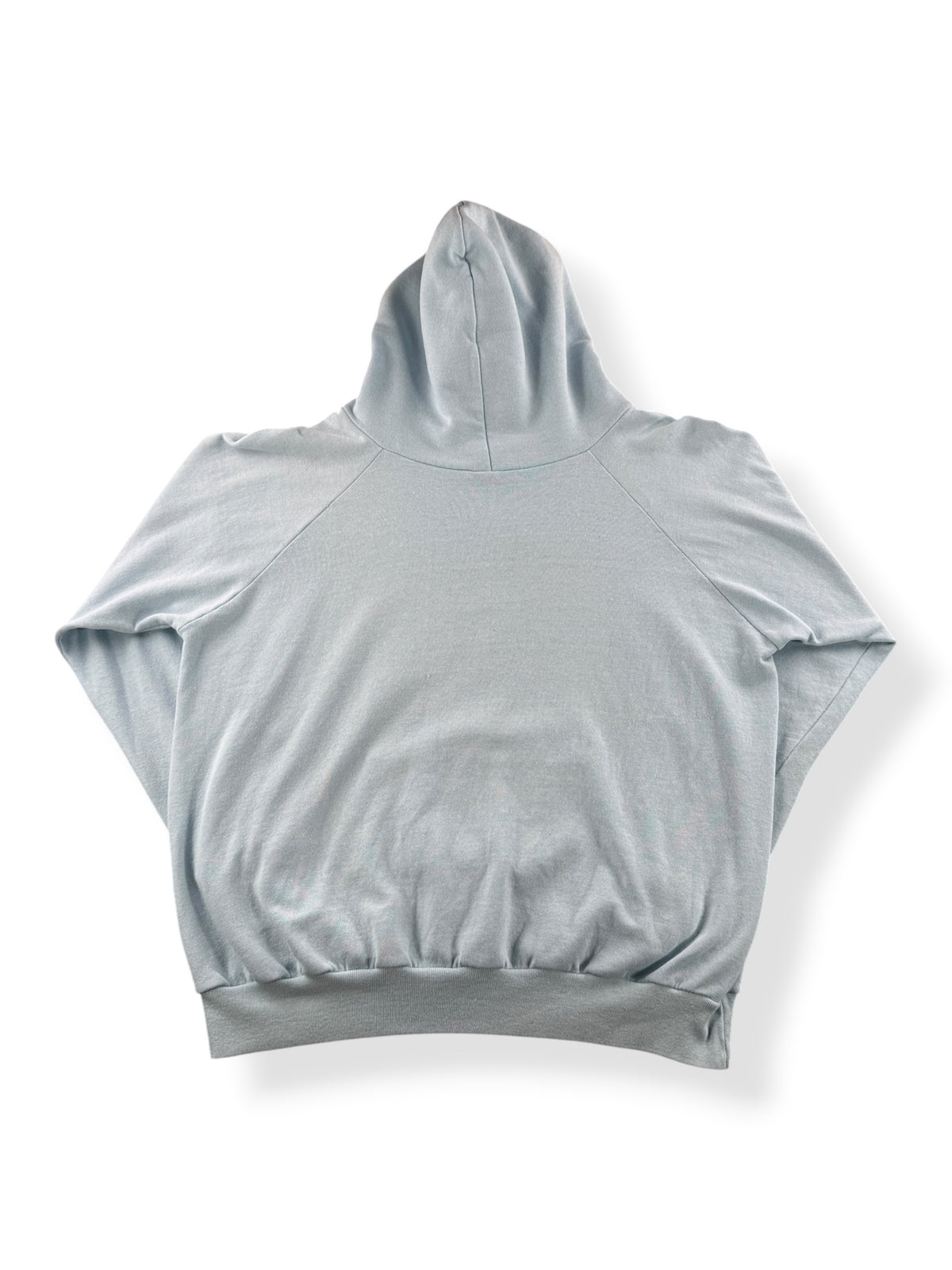 Back of Vintage Silver Lake Teddy Bear Hoodie SZ L