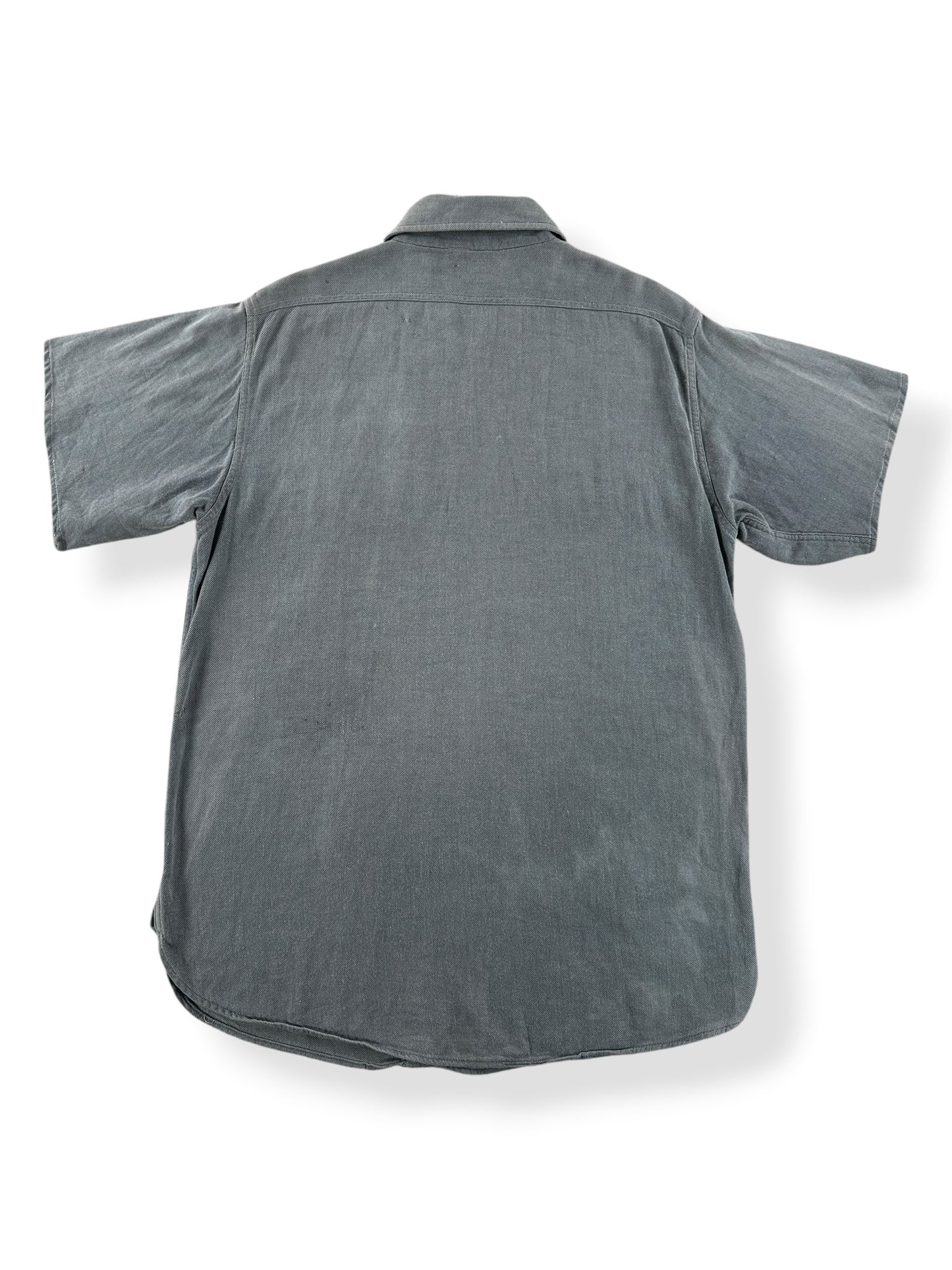 Back of Vintage Big Mac Short Sleeve Work Shirt SZ M