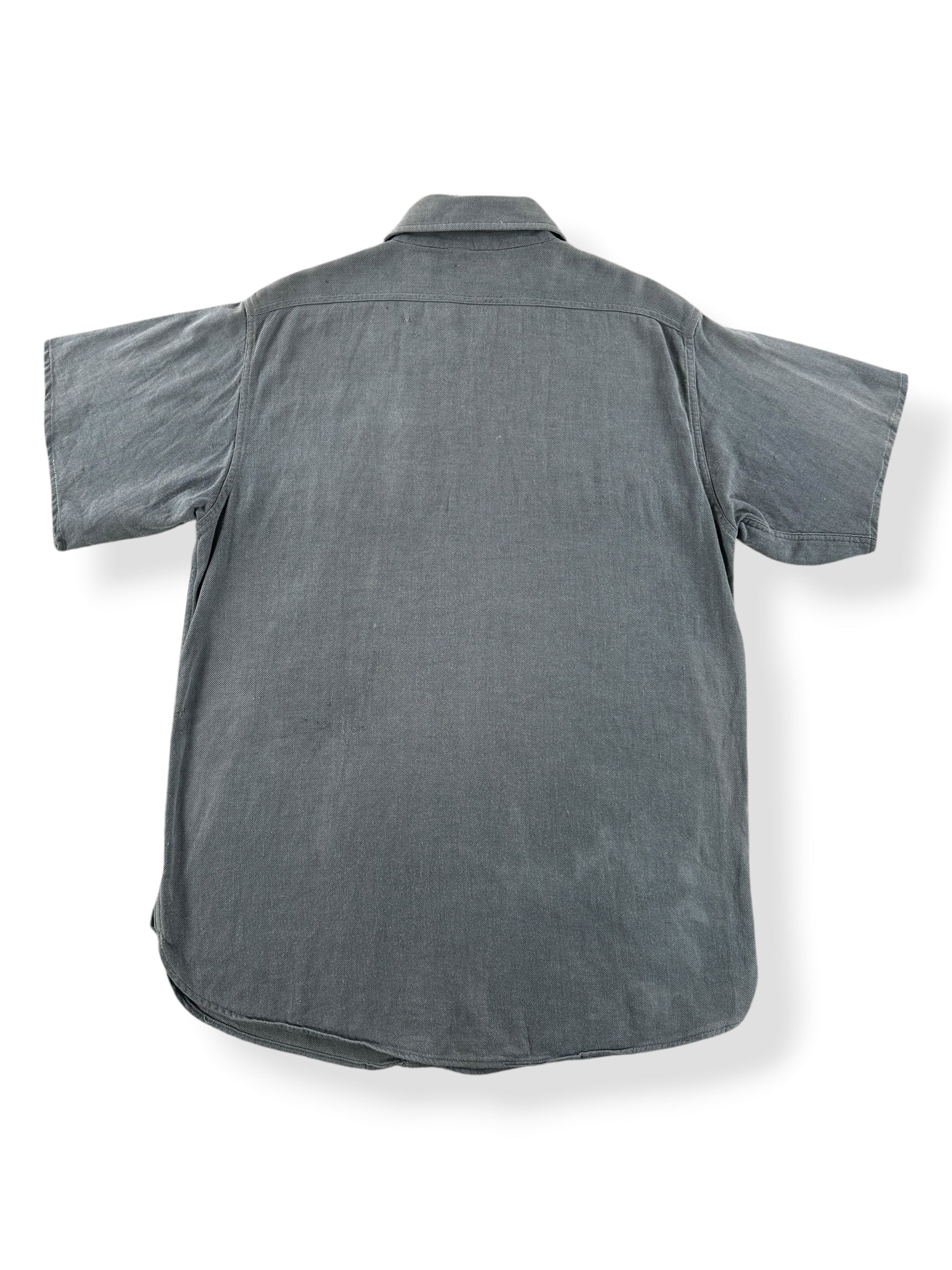 Back of Vintage Big Mac Short Sleeve Work Shirt SZ M