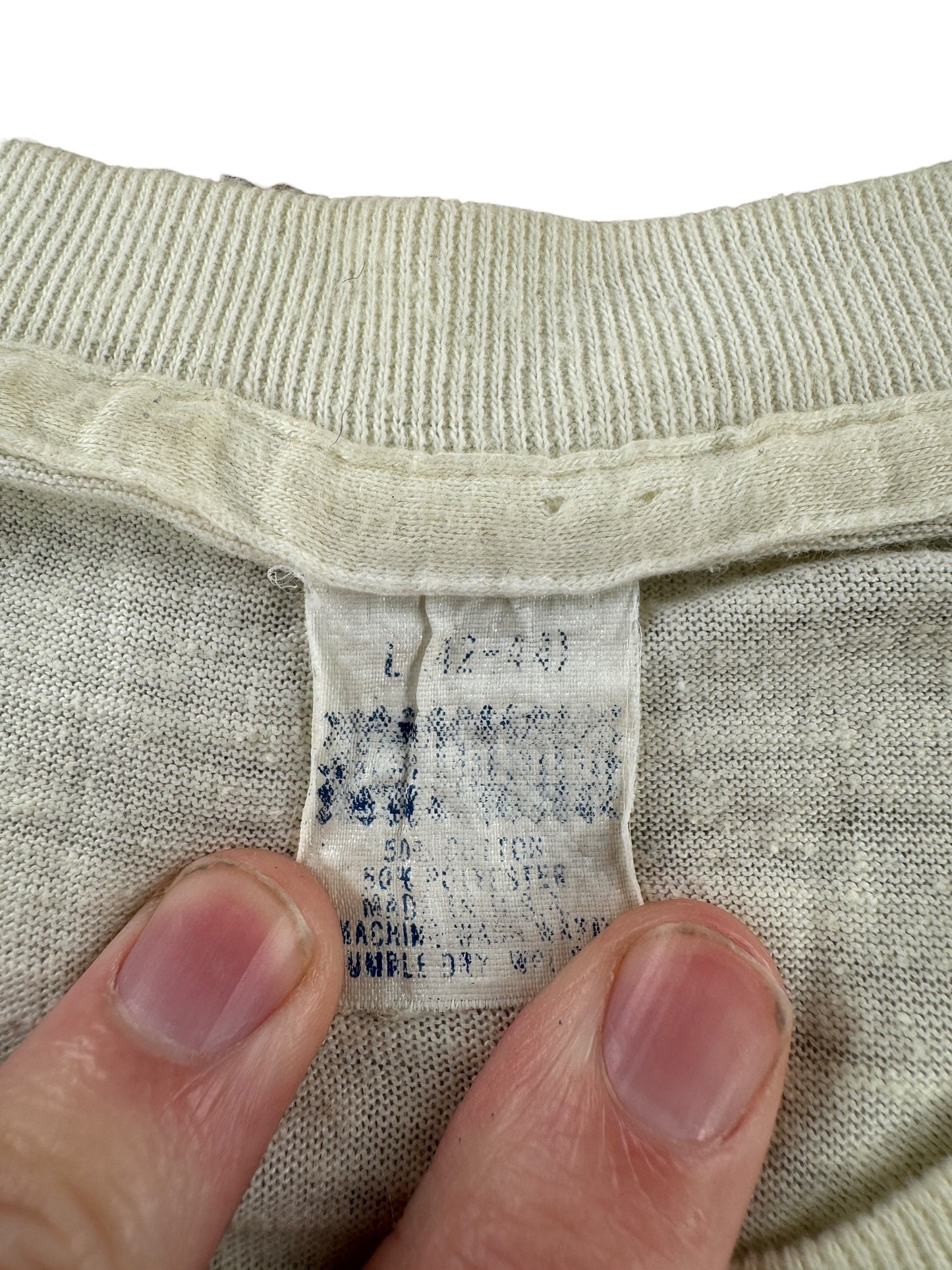 Tag on Vintage Yakima Healthknit Tee SZ S