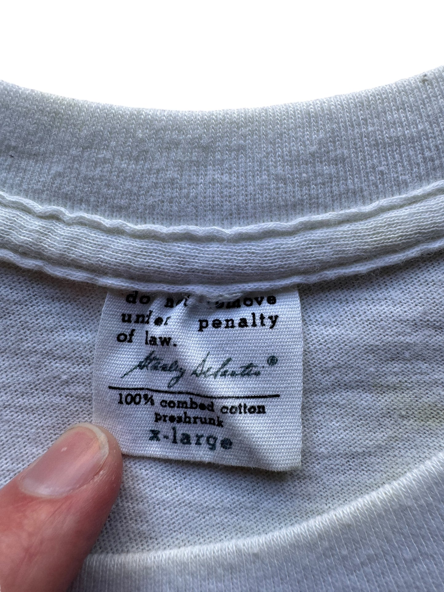 Tag on Vintage Stanley Desantis George of the Jungle Tee SZ XL