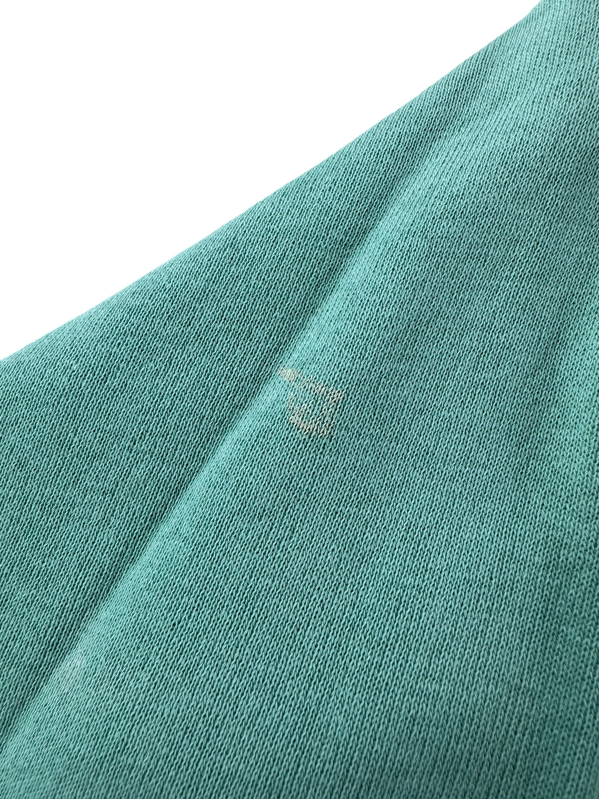 Tiny bleach stain on sleeve of Vintage UC Davis Crewneck SZ M - AS IS