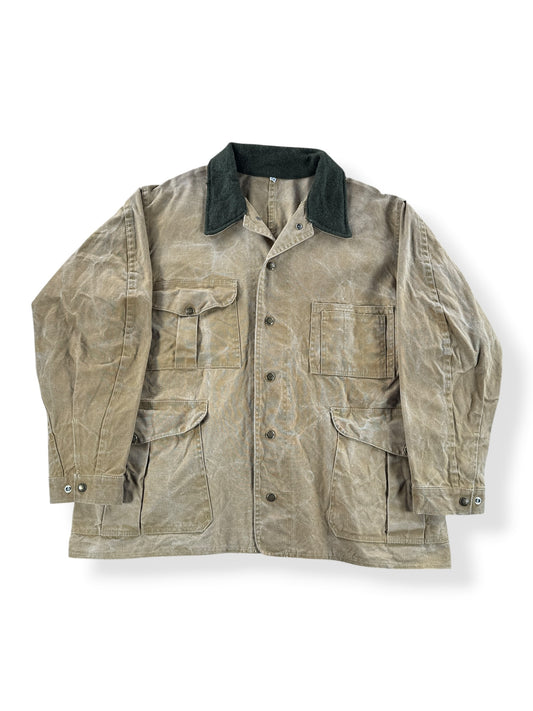 Front of Vintage Filson Style 64 Tin Cloth Jacket SZ 44