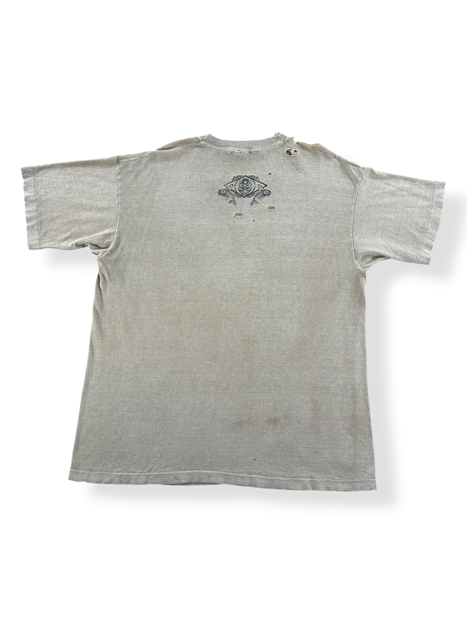 Back of Vintage Distressed 1994 Northwest Grateful Dead Tee SZ XL