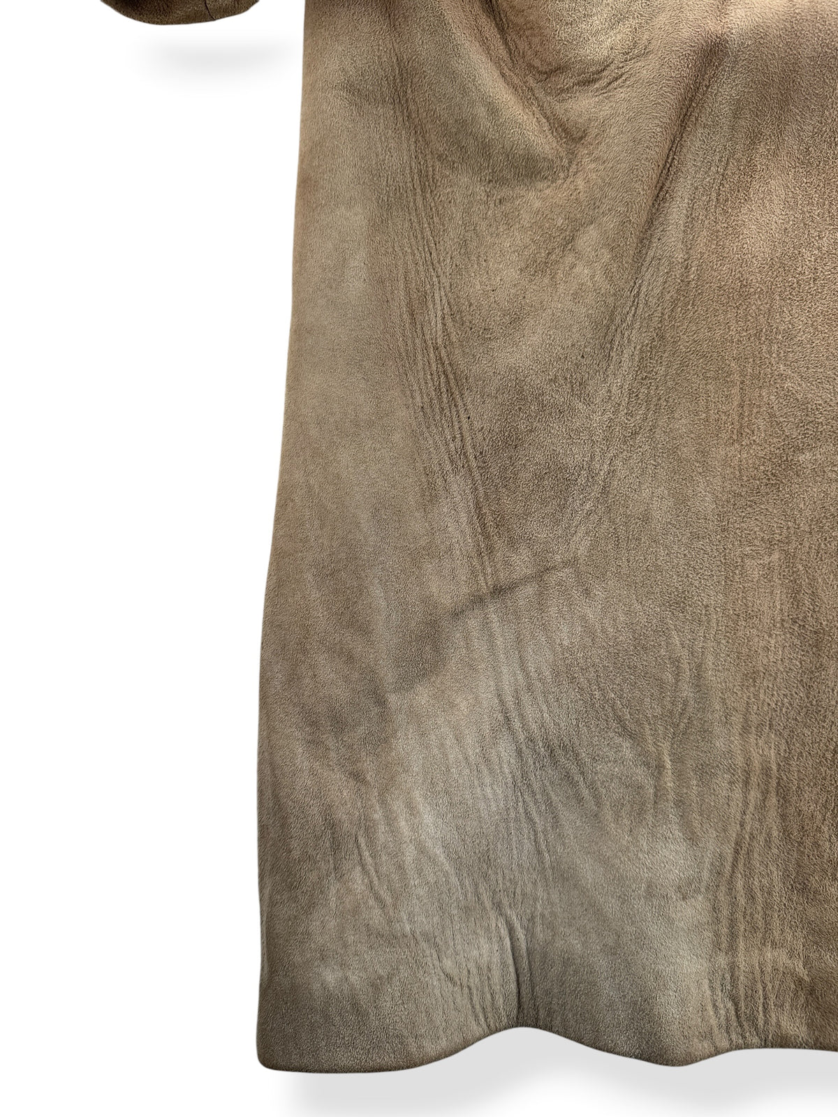Wear on Vintage 60s Suede Coat SZ S - AS IS