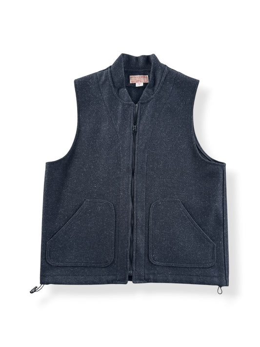 Front of Filson Wool Zip Vest SZ L