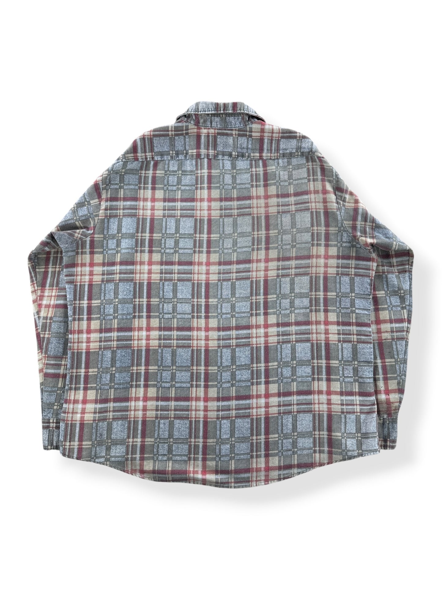 Vintage Printed Sears Flannel SZ XL - AS IS