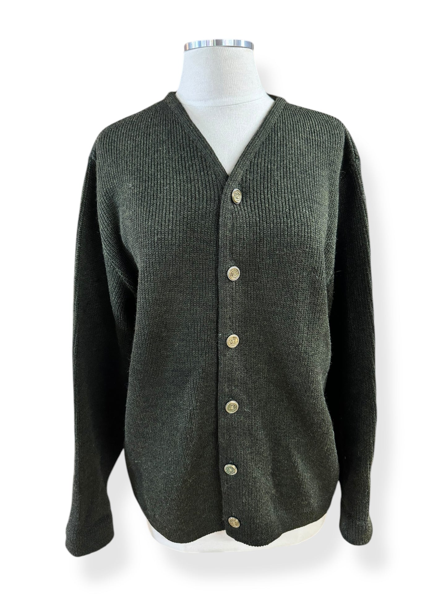 1960s Seattle Knitting Mills Cardigan L