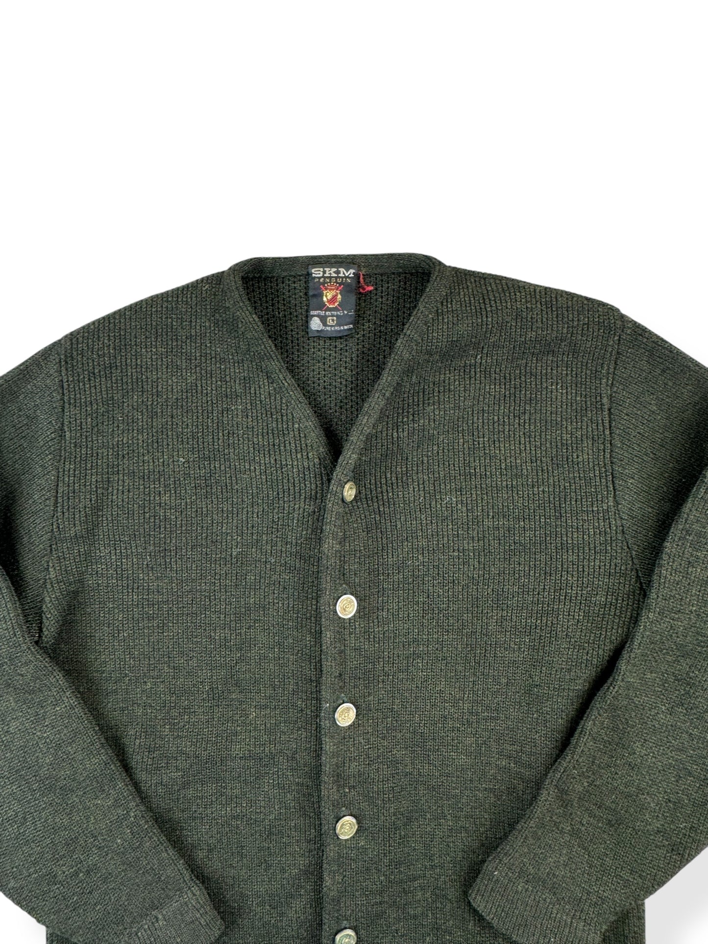 1960s Seattle Knitting Mills Cardigan L